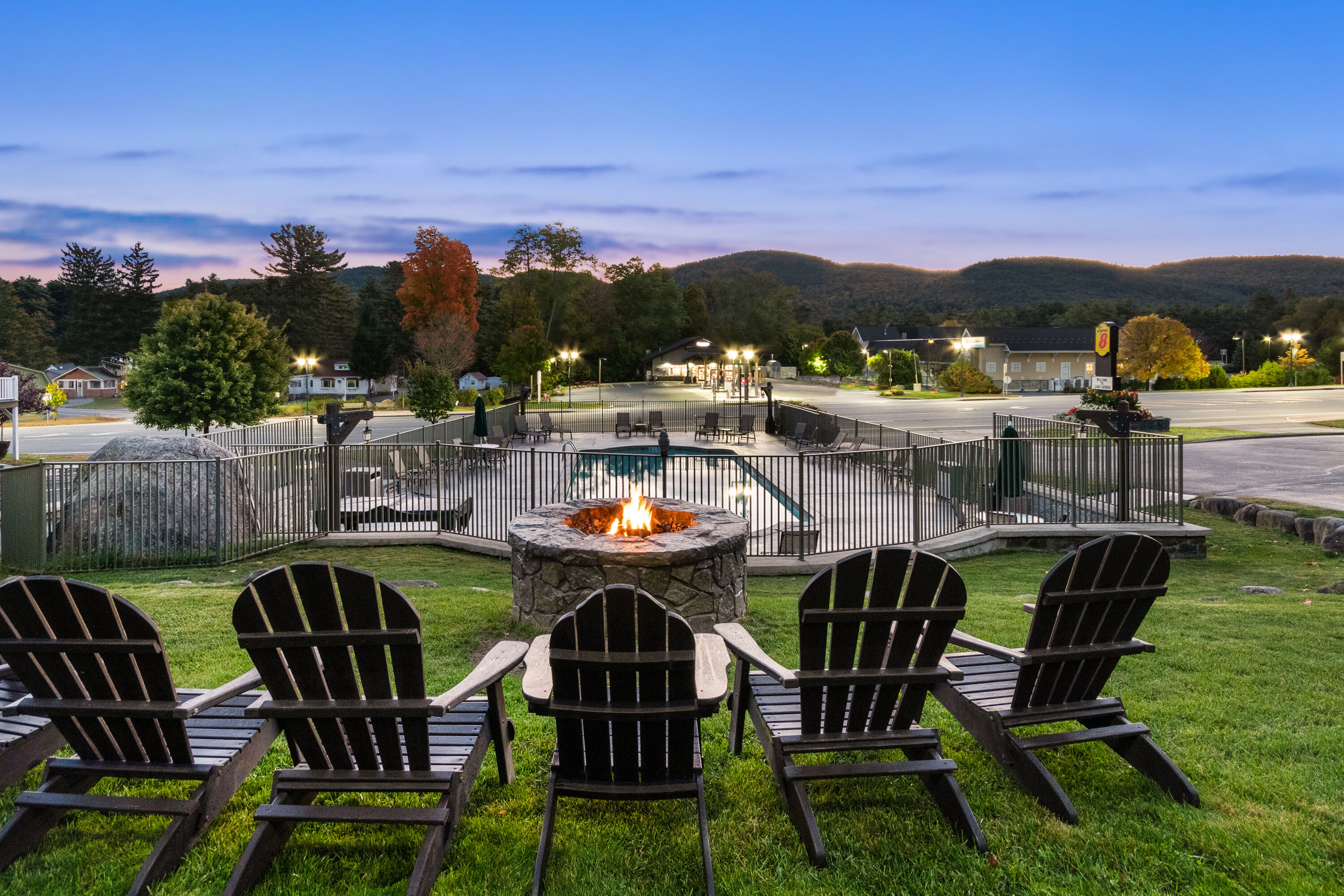 Scenic Image of Super 8 by Wyndham Lake George/Downtown hotel in Lake George, New York