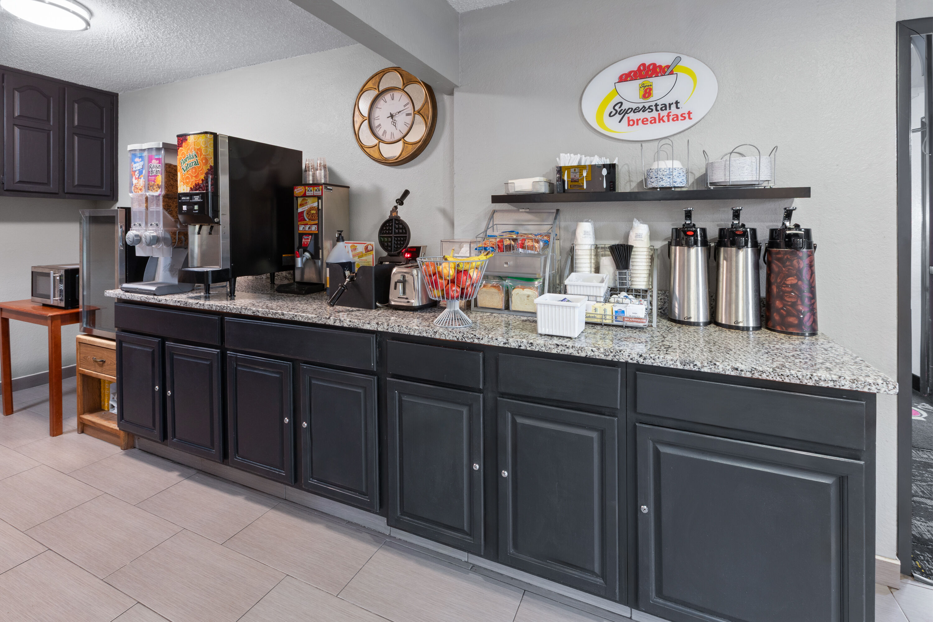 Free breakfast at Super 8 by Wyndham Kent/Akron Area in Kent, Ohio