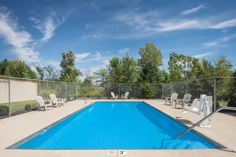 Pool at the Super 8 Marysville in Marysville, Ohio