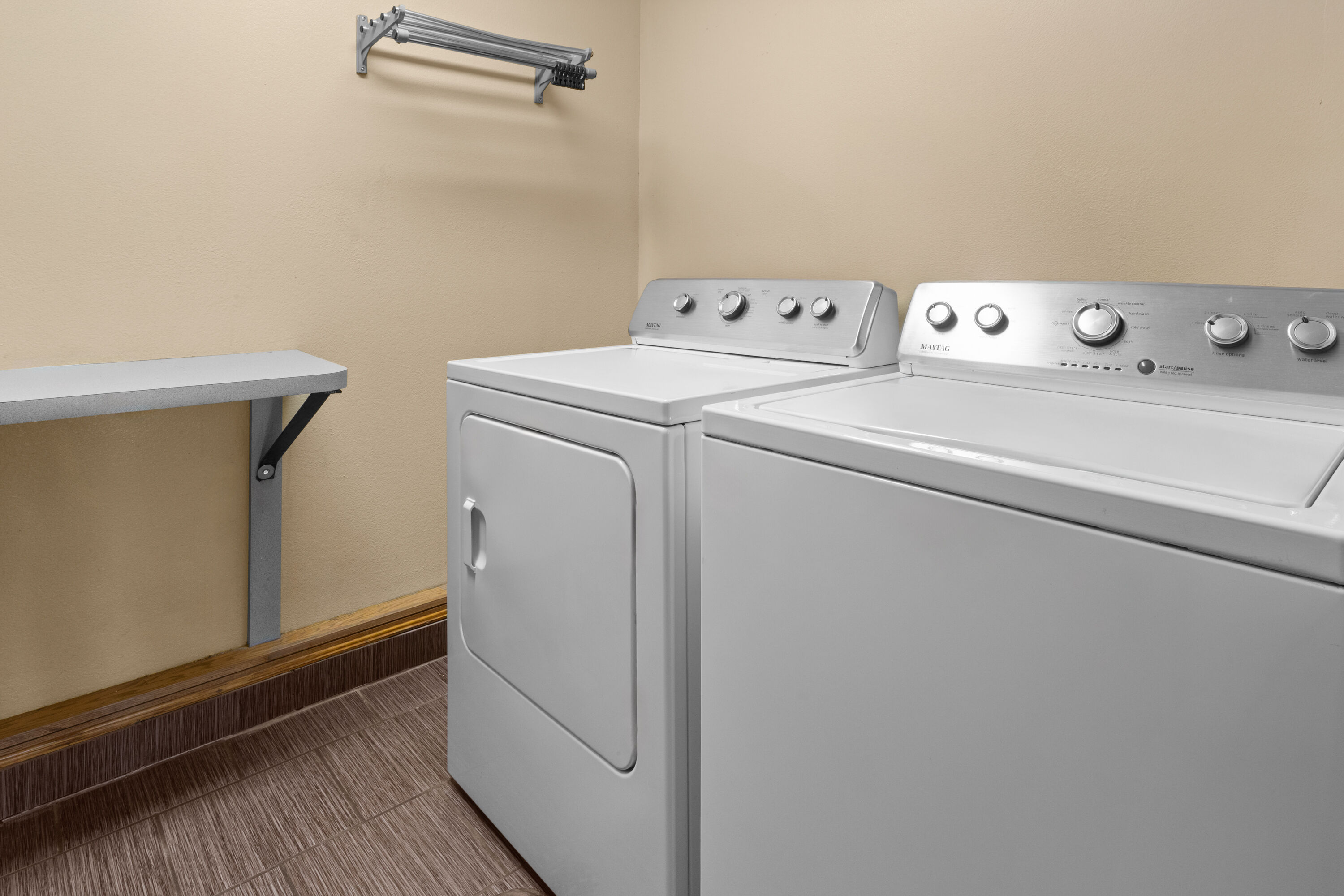 Laundry facilities at Super 8 by Wyndham Medina in Medina, Ohio