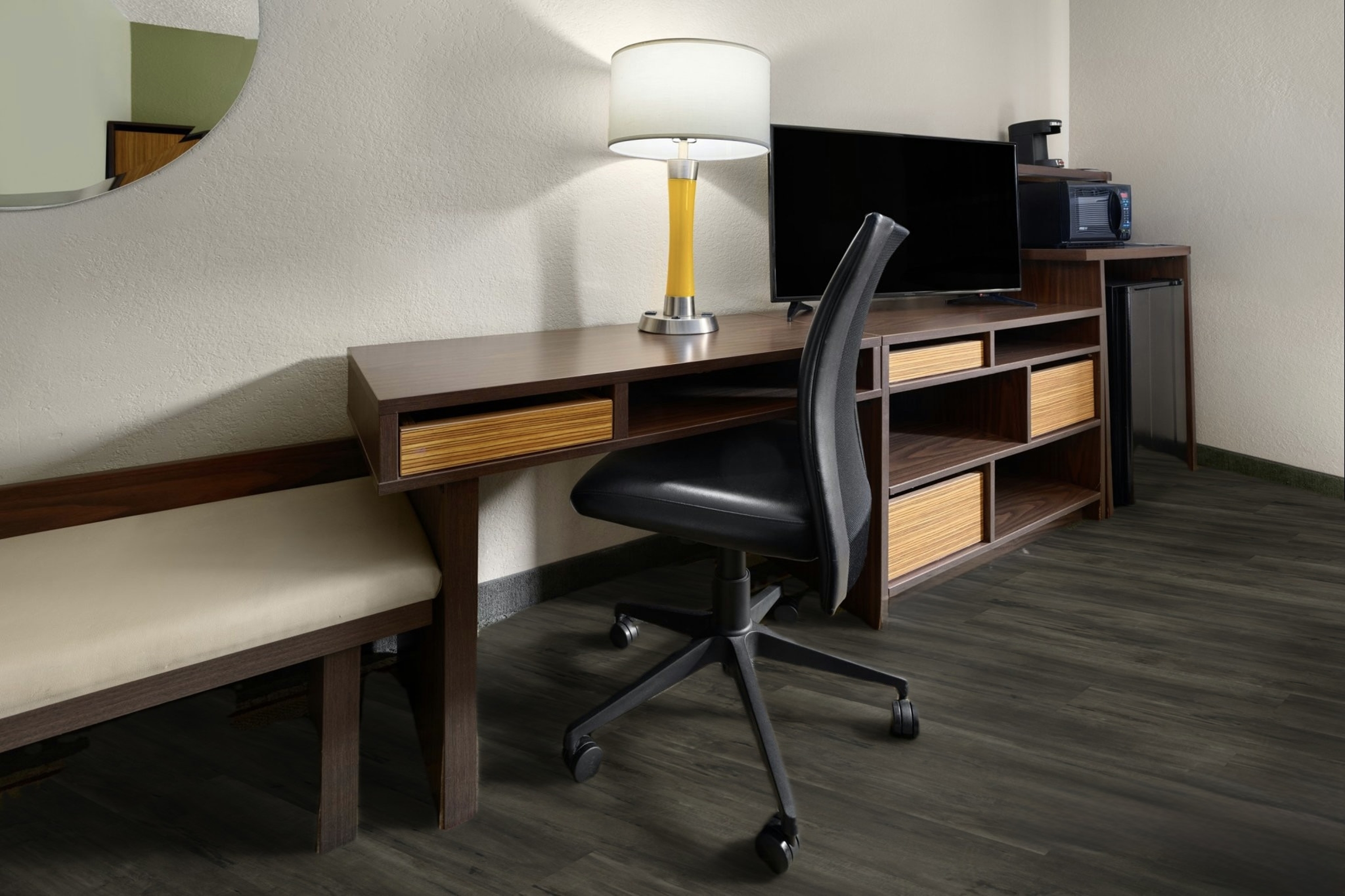 Guest room feature at the Super 8 by Wyndham St. Clairsville OH/Wheeling WV Area in Saint Clairsville, Ohio