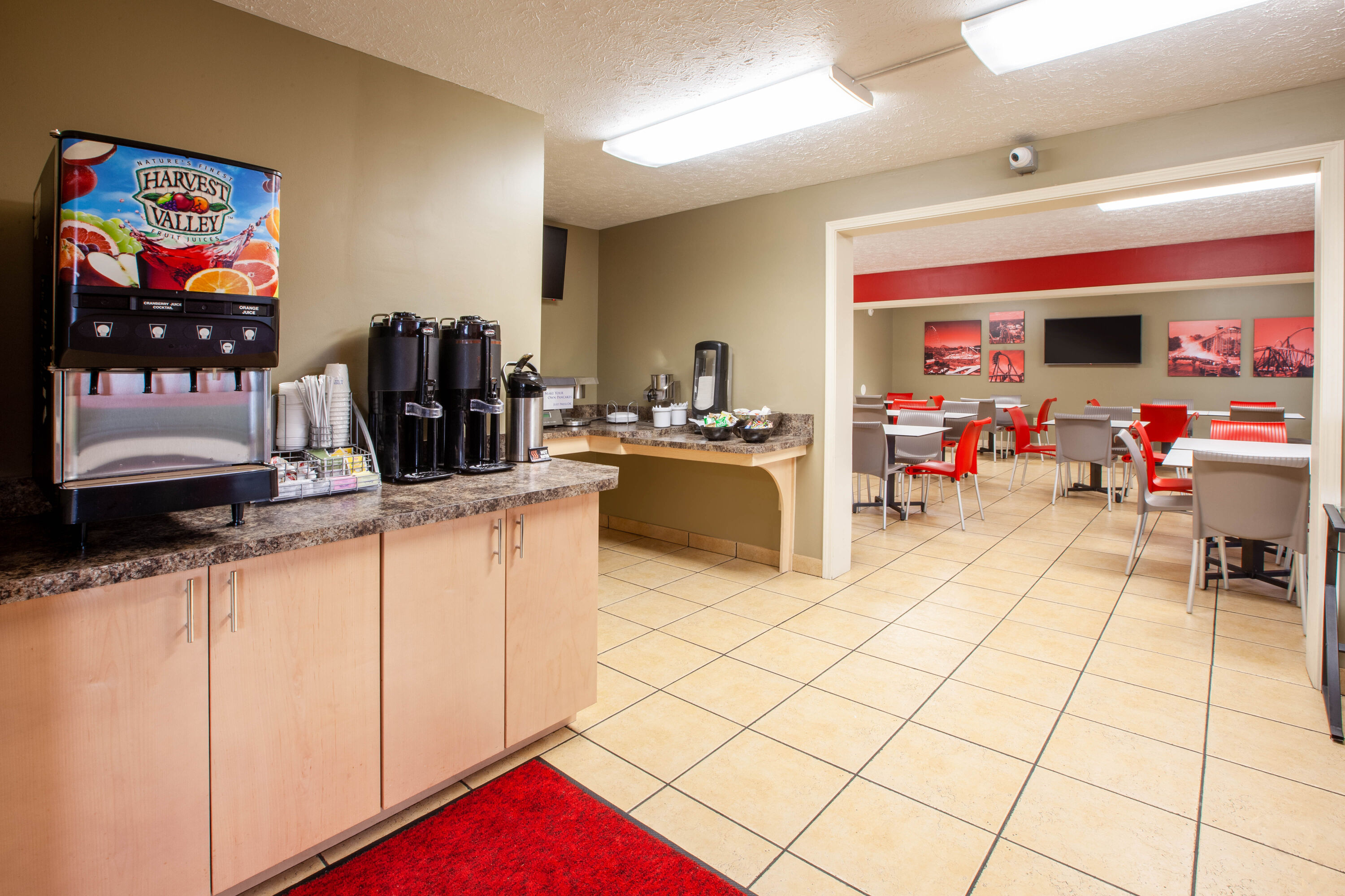 Free breakfast at Super 8 by Wyndham Sandusky in Sandusky, Ohio