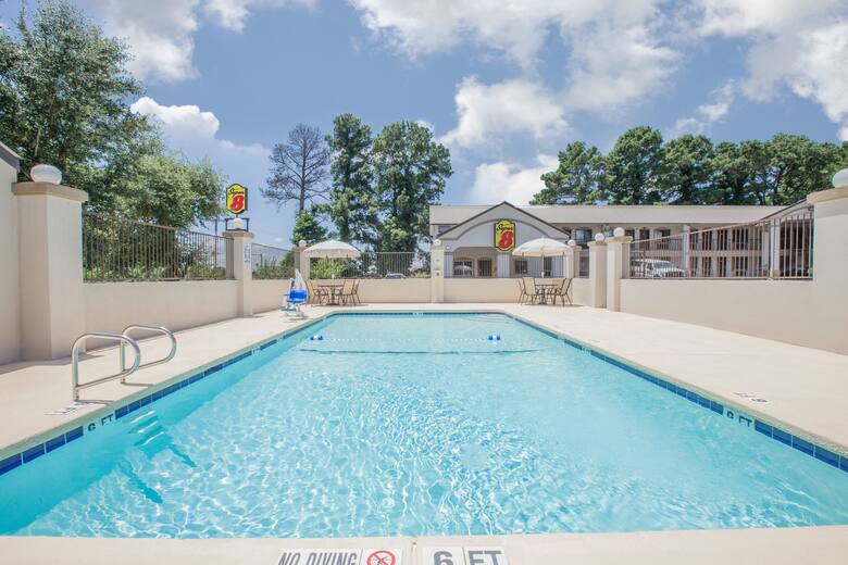 Pool at the Super 8 Idabel in Idabel, Oklahoma