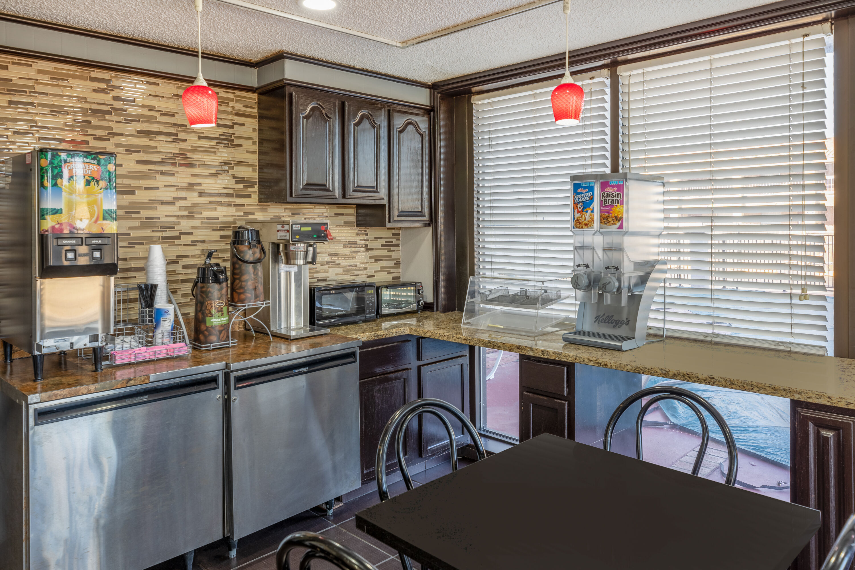 Free breakfast at Super 8 by Wyndham Tulsa/Arpt/St Fairgrounds in Tulsa, Oklahoma