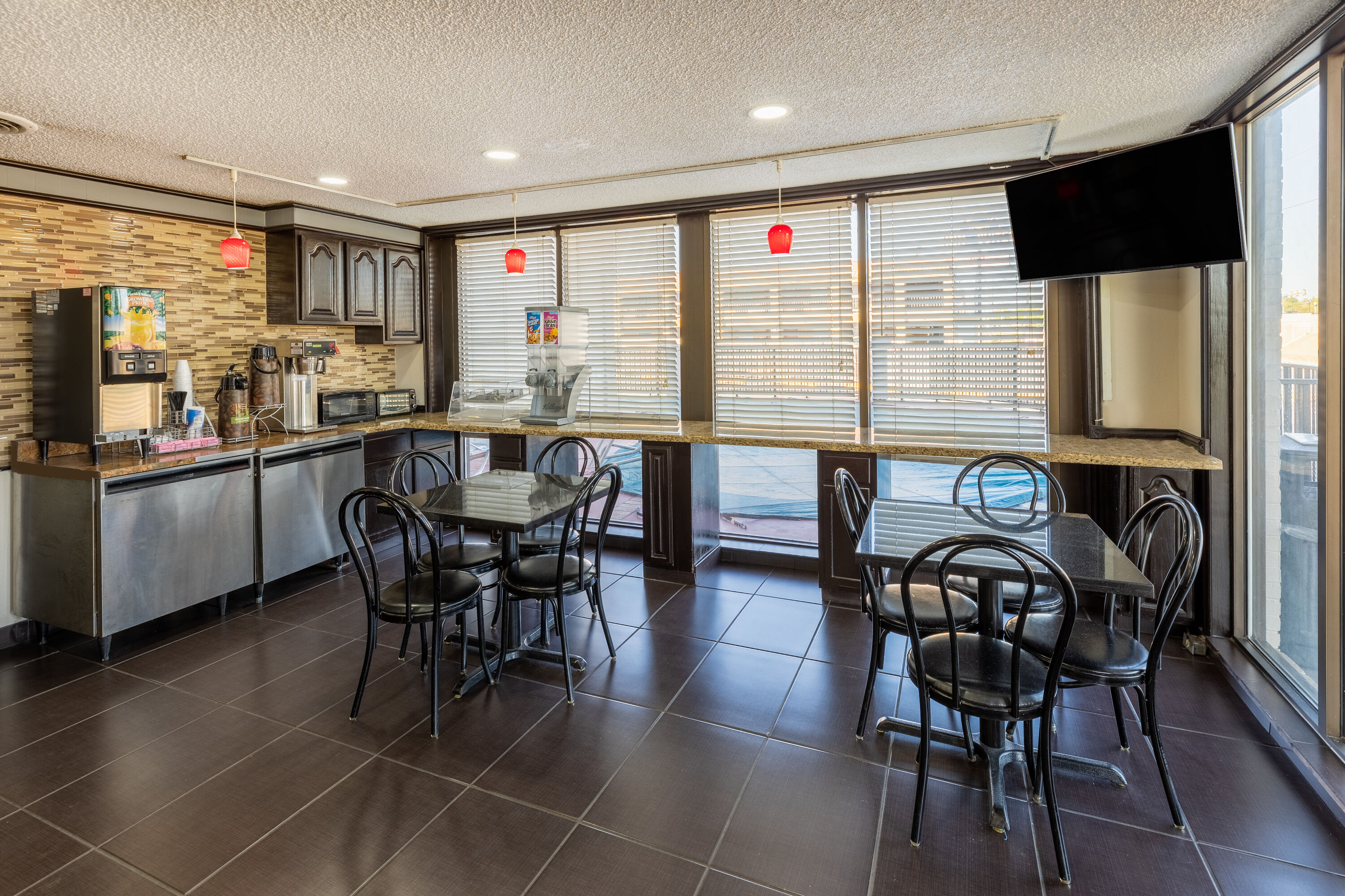 Free breakfast at Super 8 by Wyndham Tulsa/Arpt/St Fairgrounds in Tulsa, Oklahoma