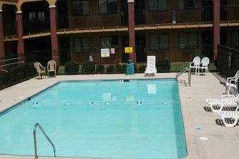 Pool at the Super 8 Tulsa East in Tulsa, Oklahoma