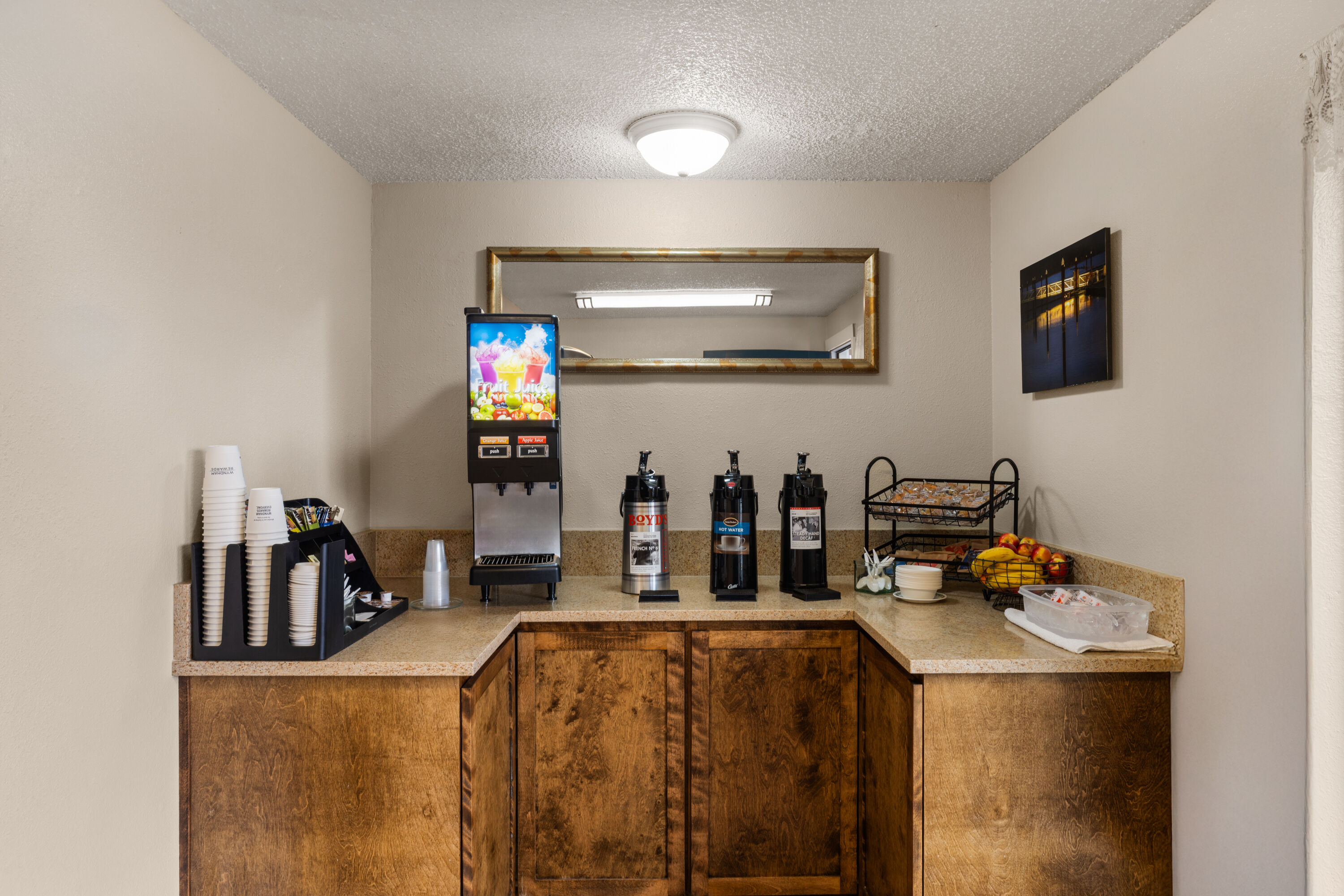 Free breakfast at Super 8 by Wyndham Florence OR in Florence, Oregon