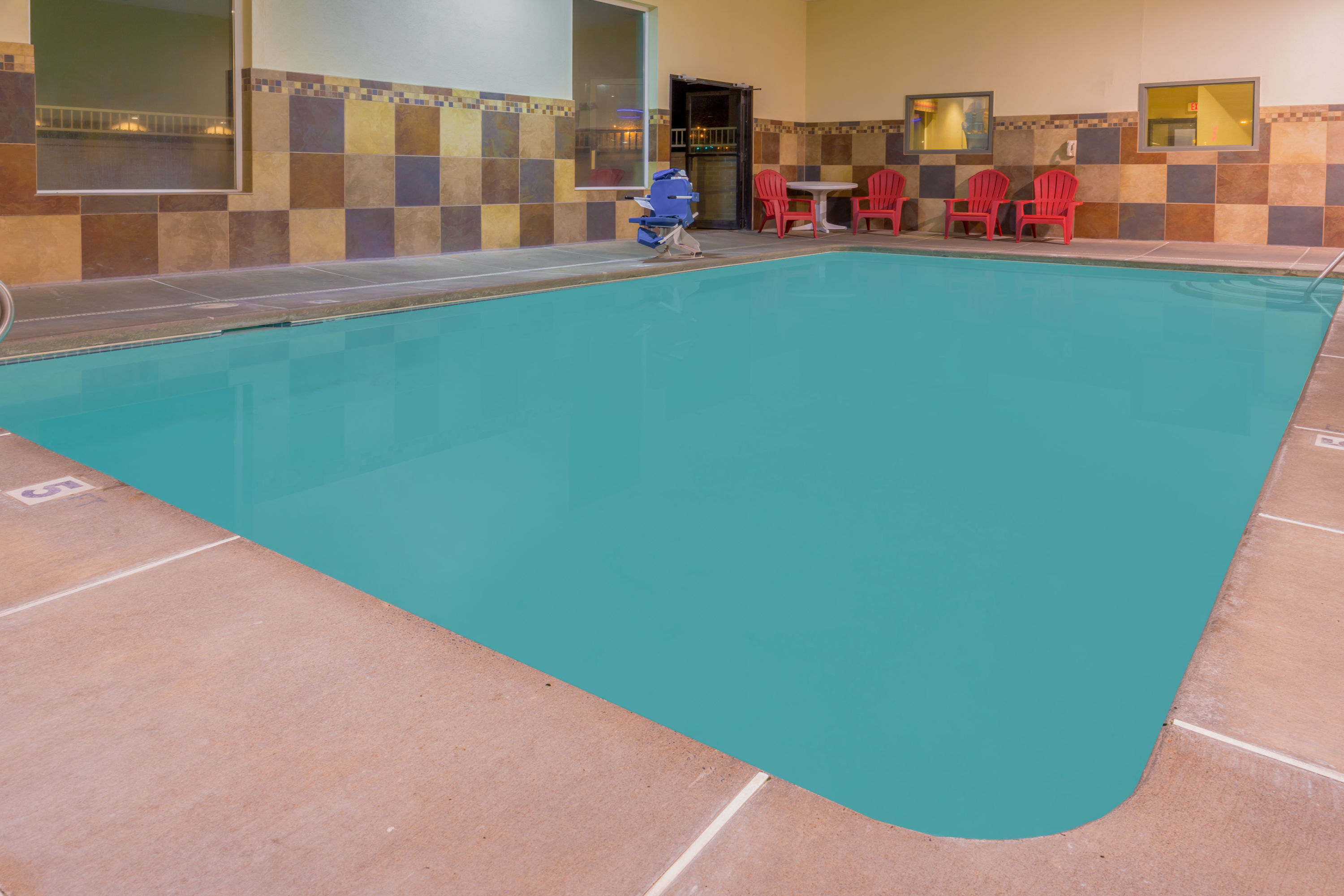 Pool at the Super 8 by Wyndham Woodburn in Woodburn, Oregon