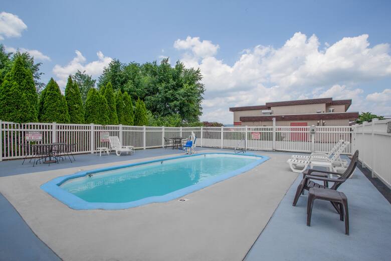 Pool at the Super 8 Carlisle North in Carlisle, Pennsylvania