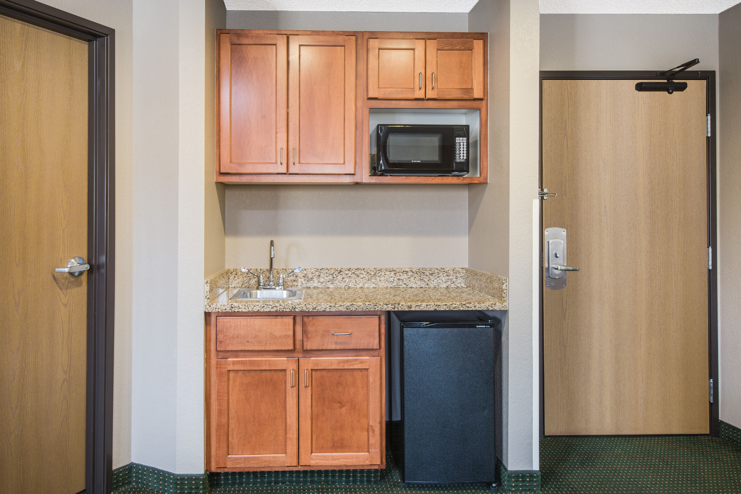 Super 8 by Wyndham Clearfield suite kitchen in Clearfield, Pennsylvania
