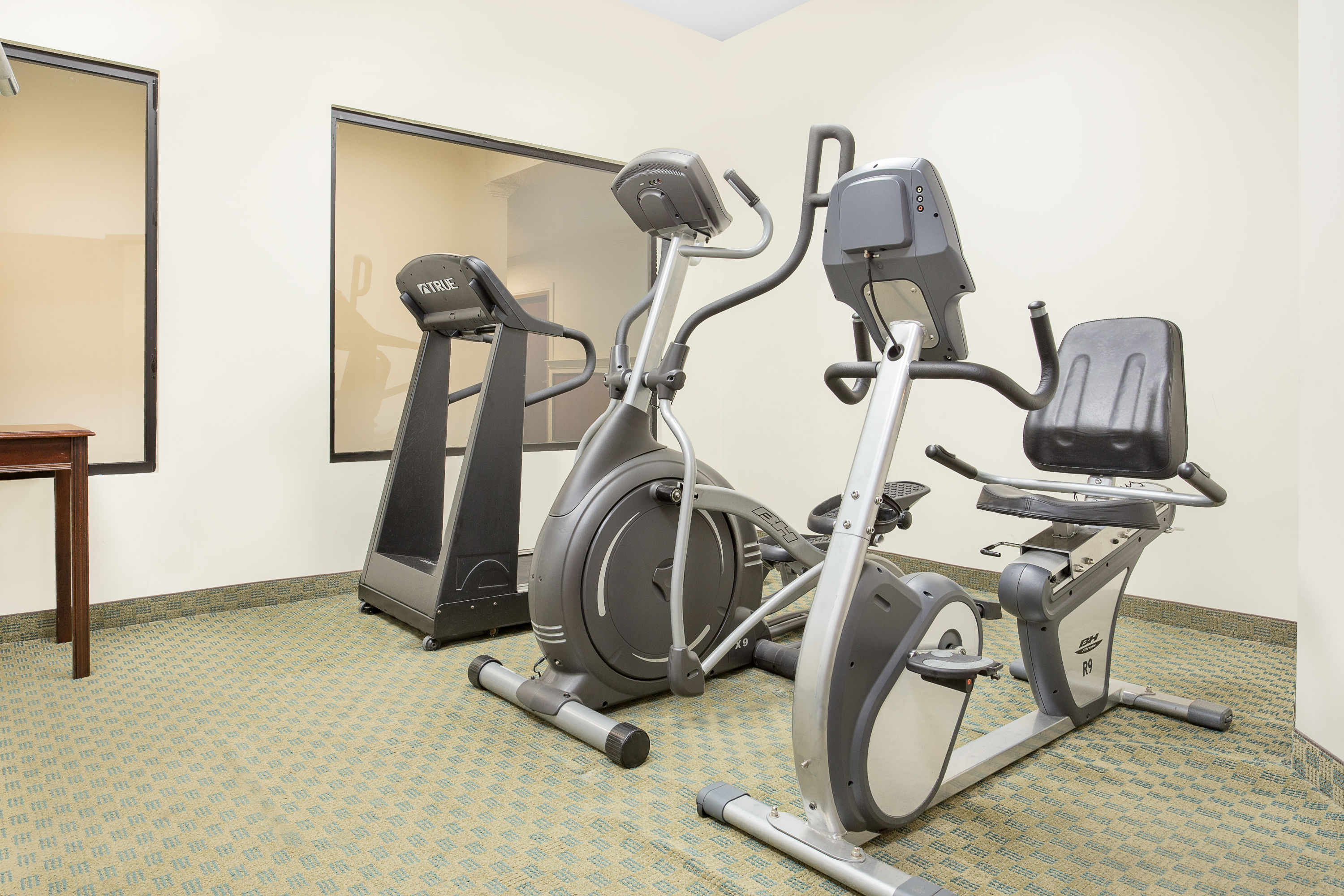 Fitness room at Super 8 by Wyndham Danville in Danville, Pennsylvania