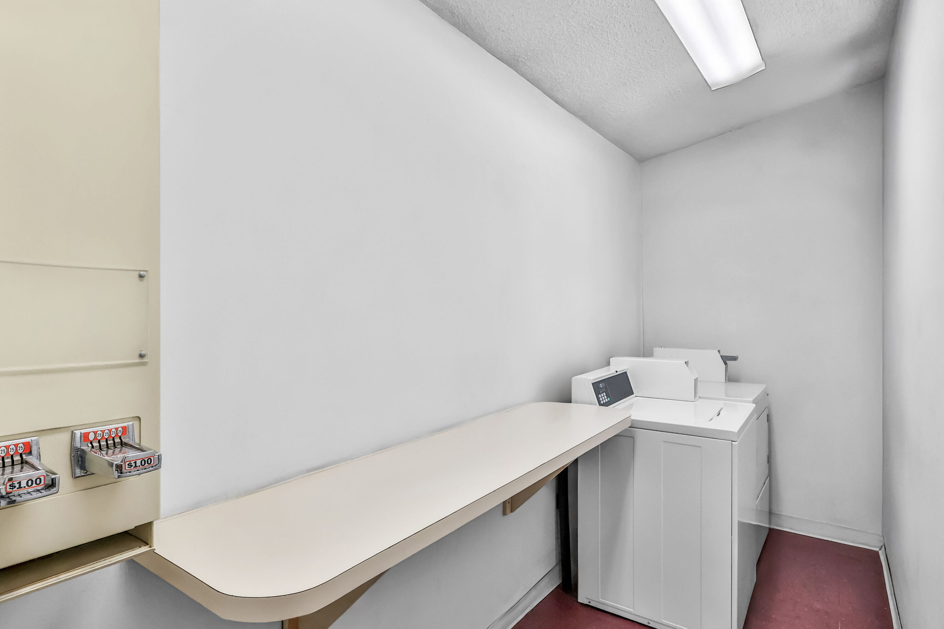 Laundry facilities at Super 8 by Wyndham East Stroudsburg/Poconos in East Stroudsburg, Pennsylvania