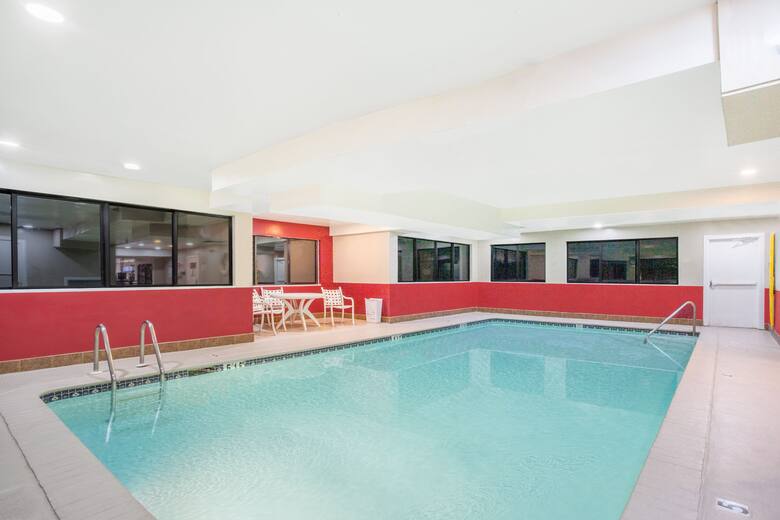 Pool at the Super 8 Gettysburg in Gettysburg, Pennsylvania