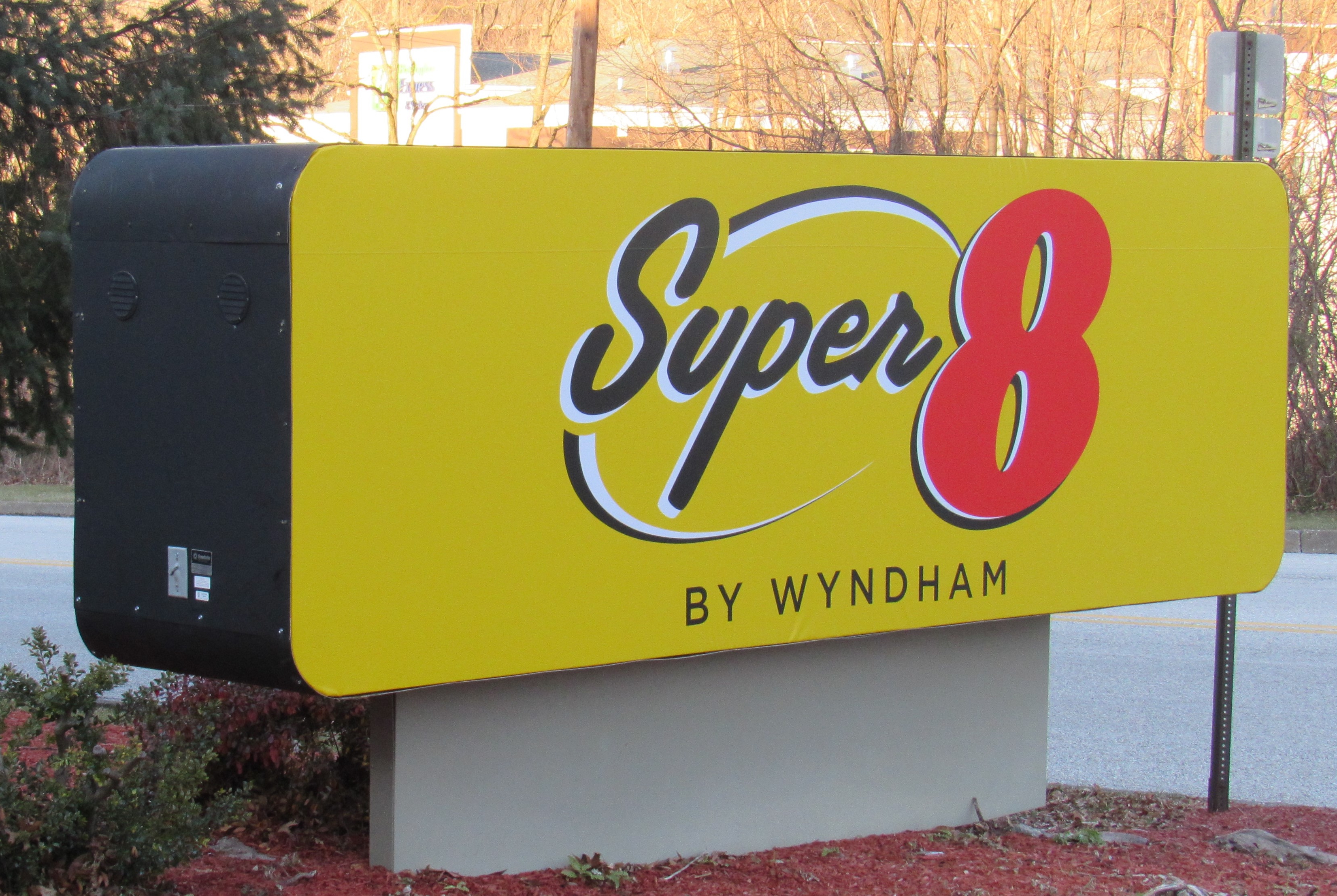 Exterior of Super 8 by Wyndham New Cumberland hotel in New Cumberland, Pennsylvania