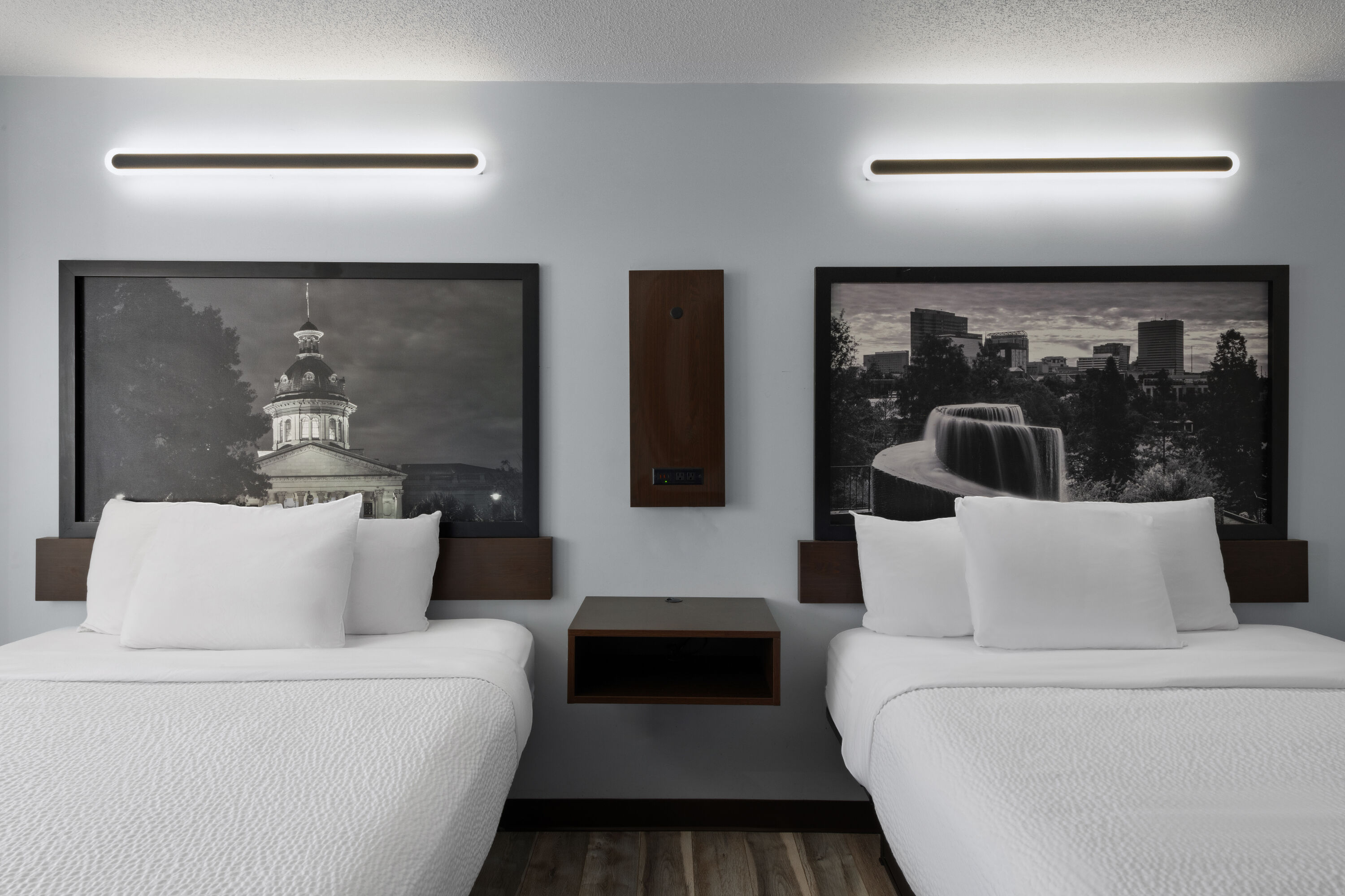 Guest room at the Super 8 by Wyndham Harbison/Parkridge Hospital in Columbia, South Carolina