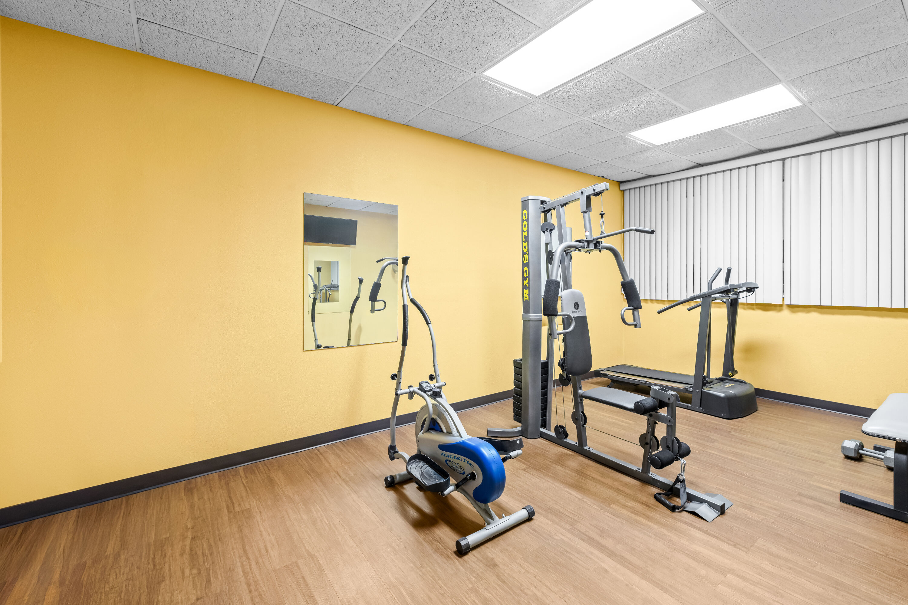 Fitness room at Super 8 by Wyndham Gaffney in Gaffney, South Carolina