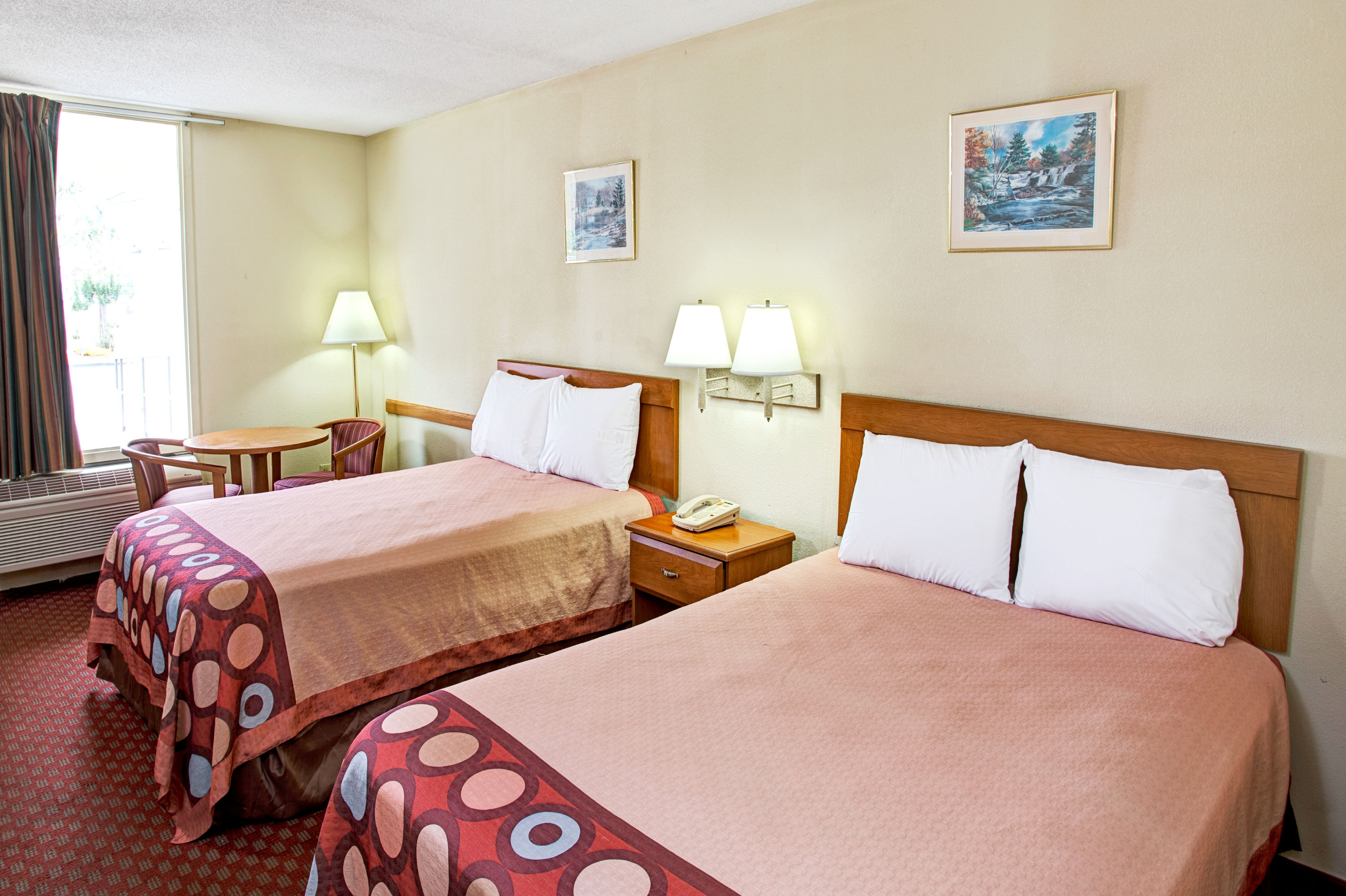 Guest room at the Super 8 by Wyndham Walterboro in Walterboro, South Carolina