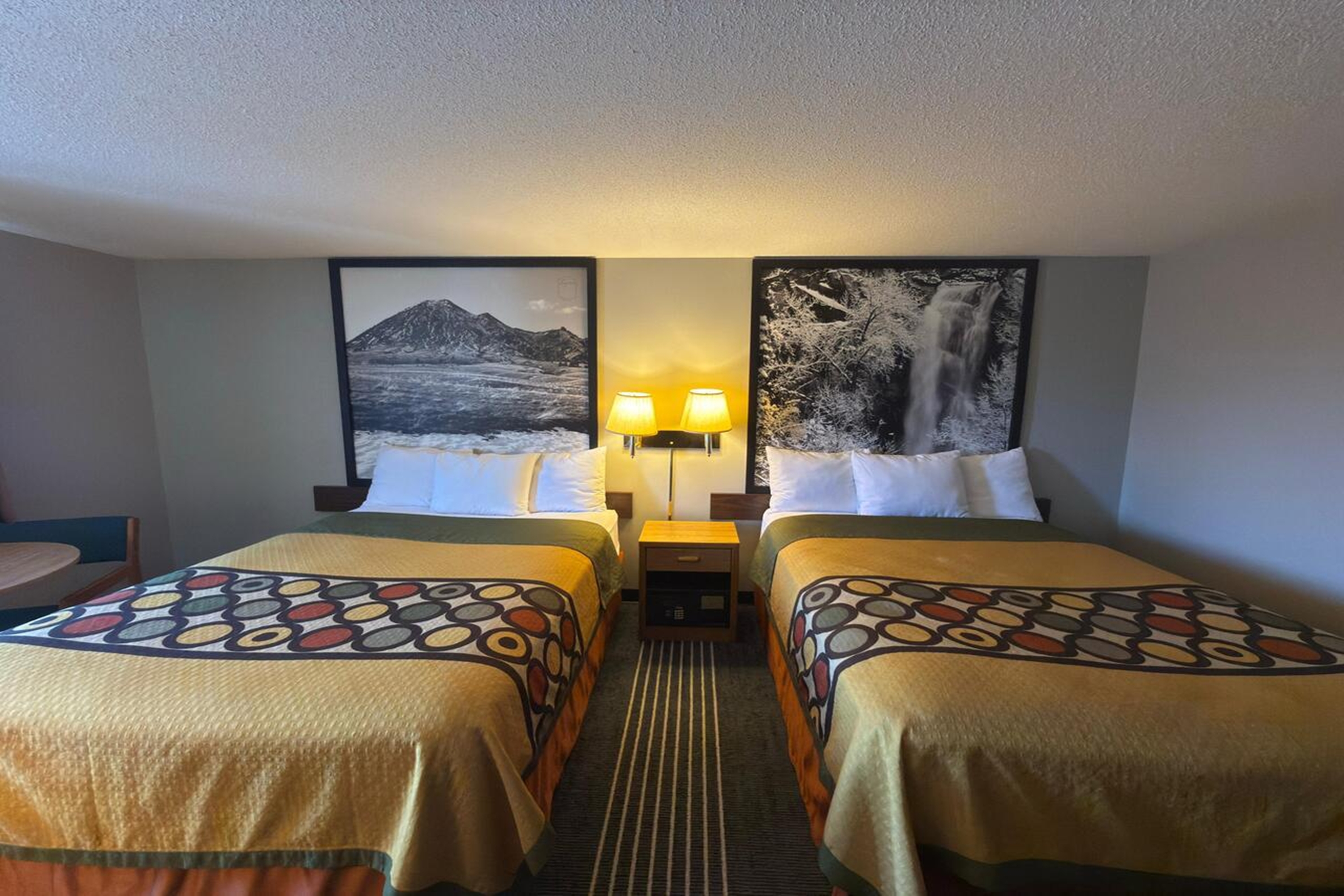 Guest room at the Super 8 by Wyndham Belle Fourche SD in Belle Fourche, South Dakota