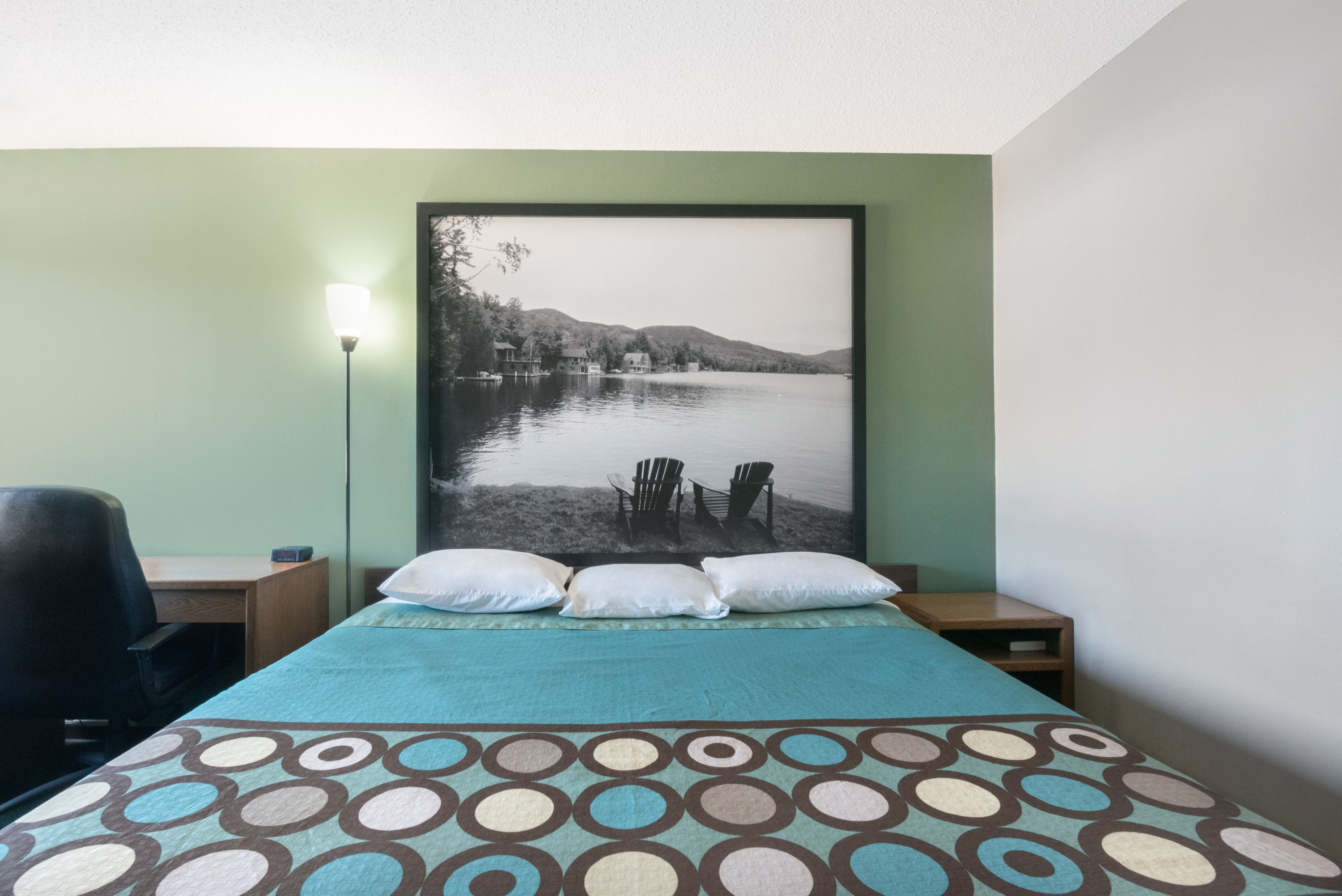 Guest room at the Super 8 by Wyndham Milbank SD in Milbank, South Dakota