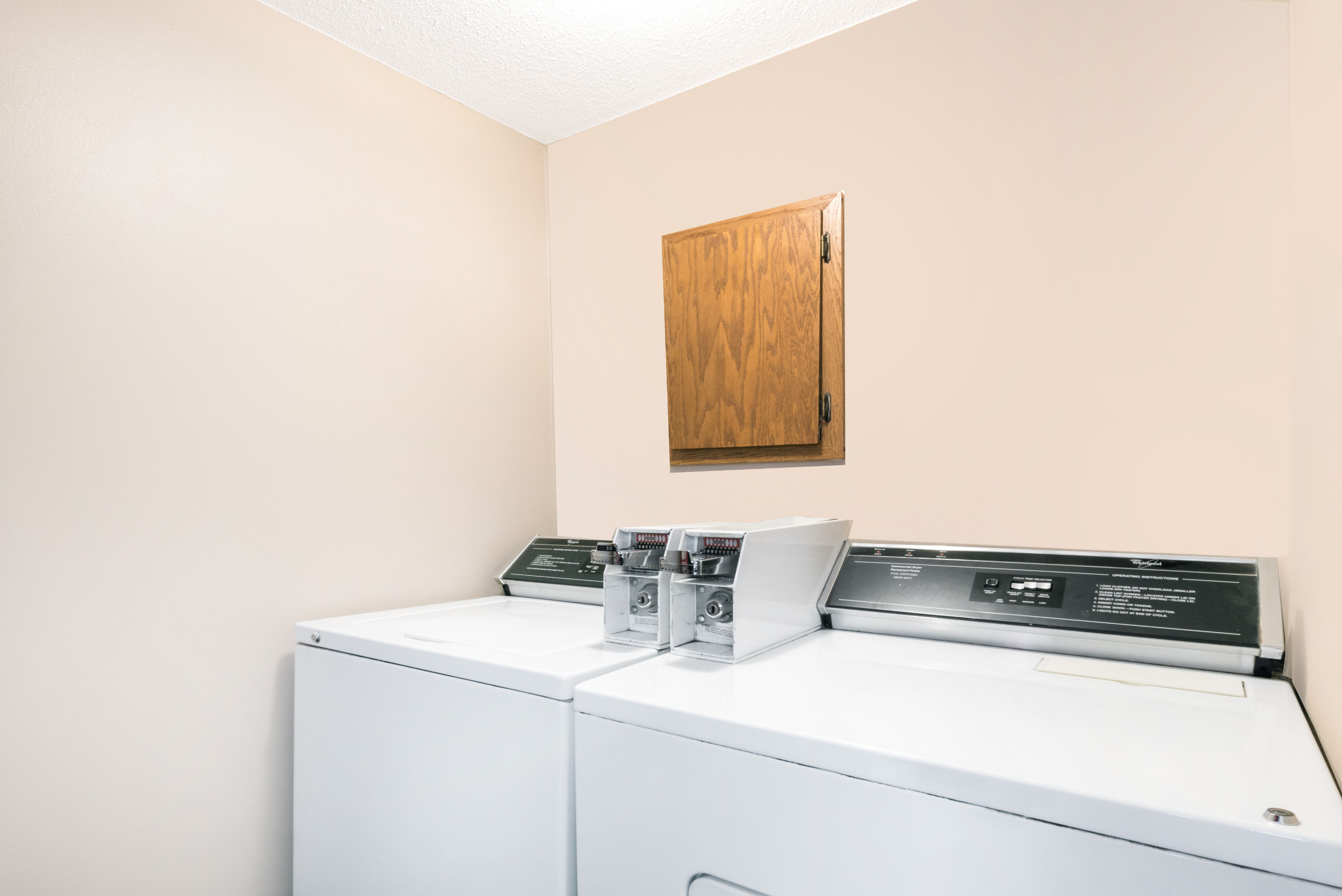 Laundry facilities at Super 8 by Wyndham Milbank SD in Milbank, South Dakota