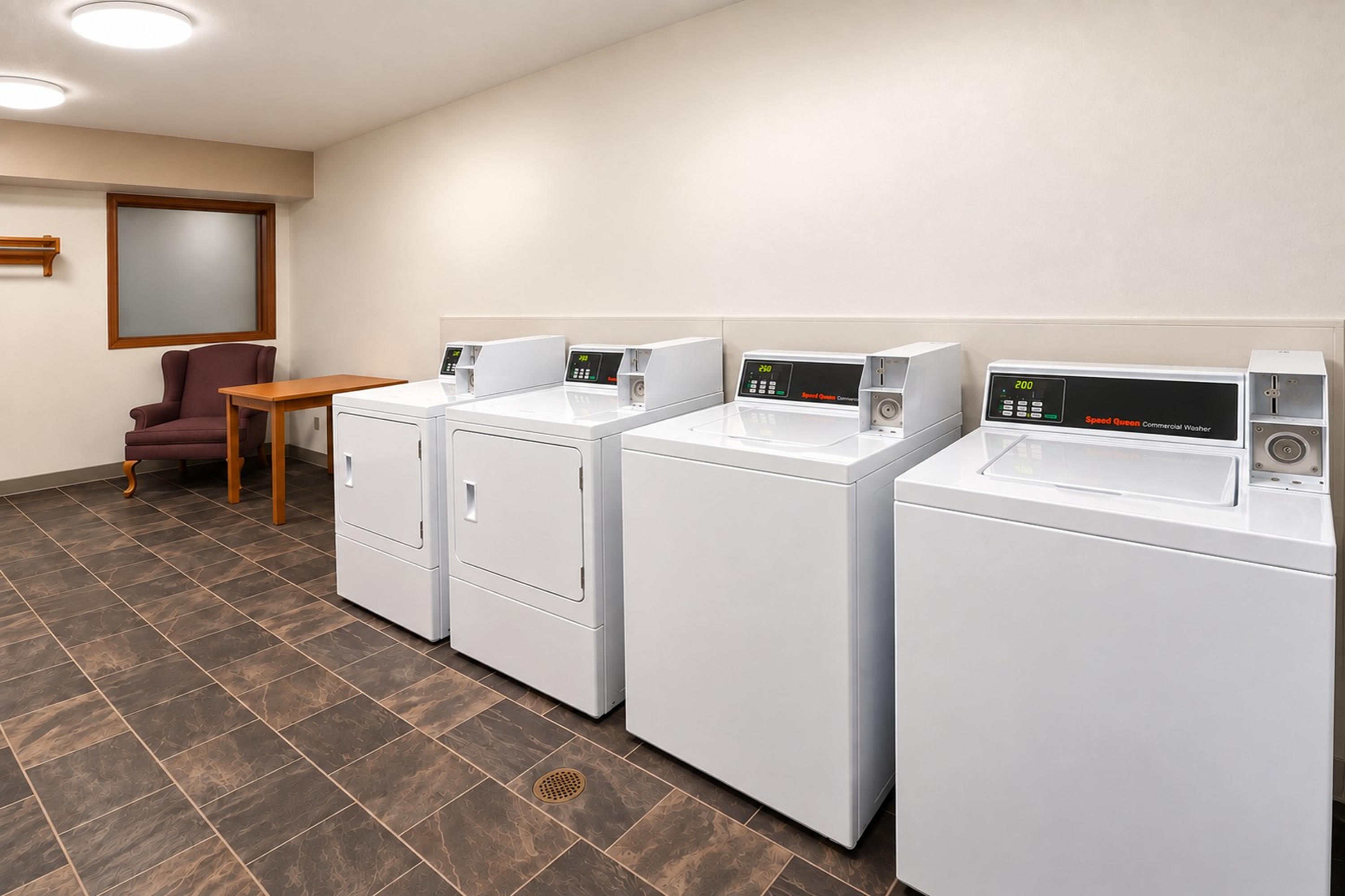 Laundry facilities at Super 8 by Wyndham Sturgis in Sturgis, South Dakota