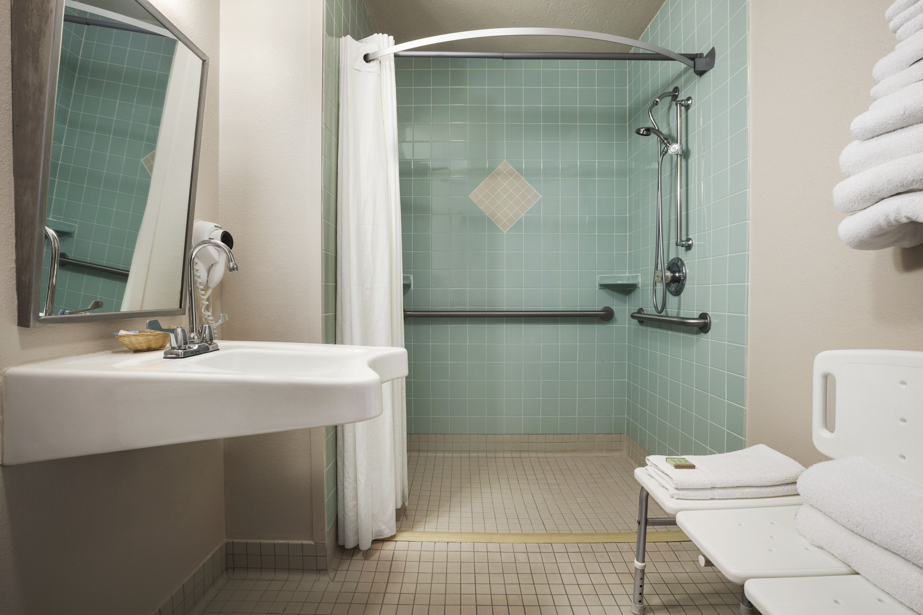 Guest room at the Super 8 by Wyndham Sturgis in Sturgis, South Dakota