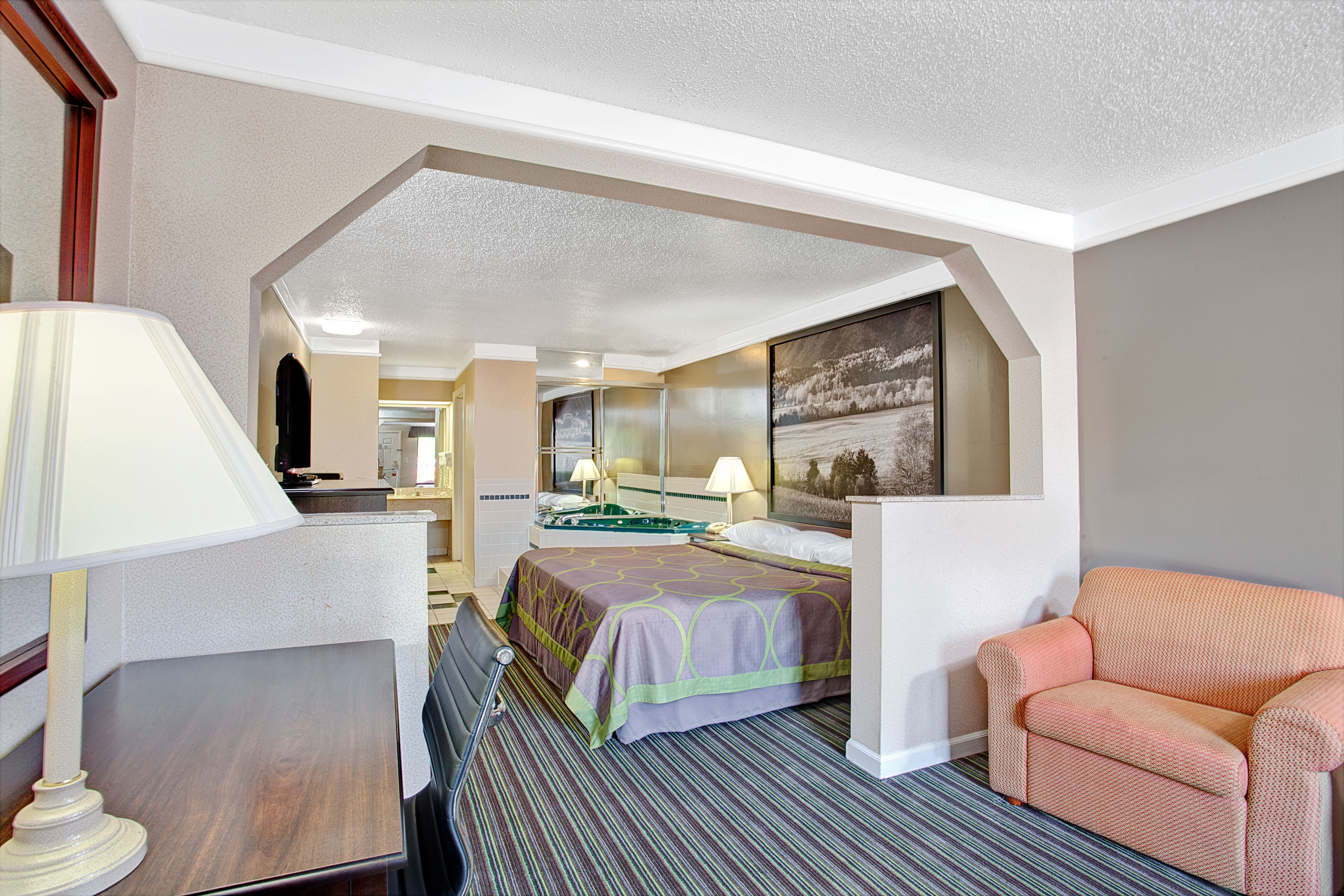 Super 8 by Wyndham Knoxville East suite in Knoxville, Tennessee