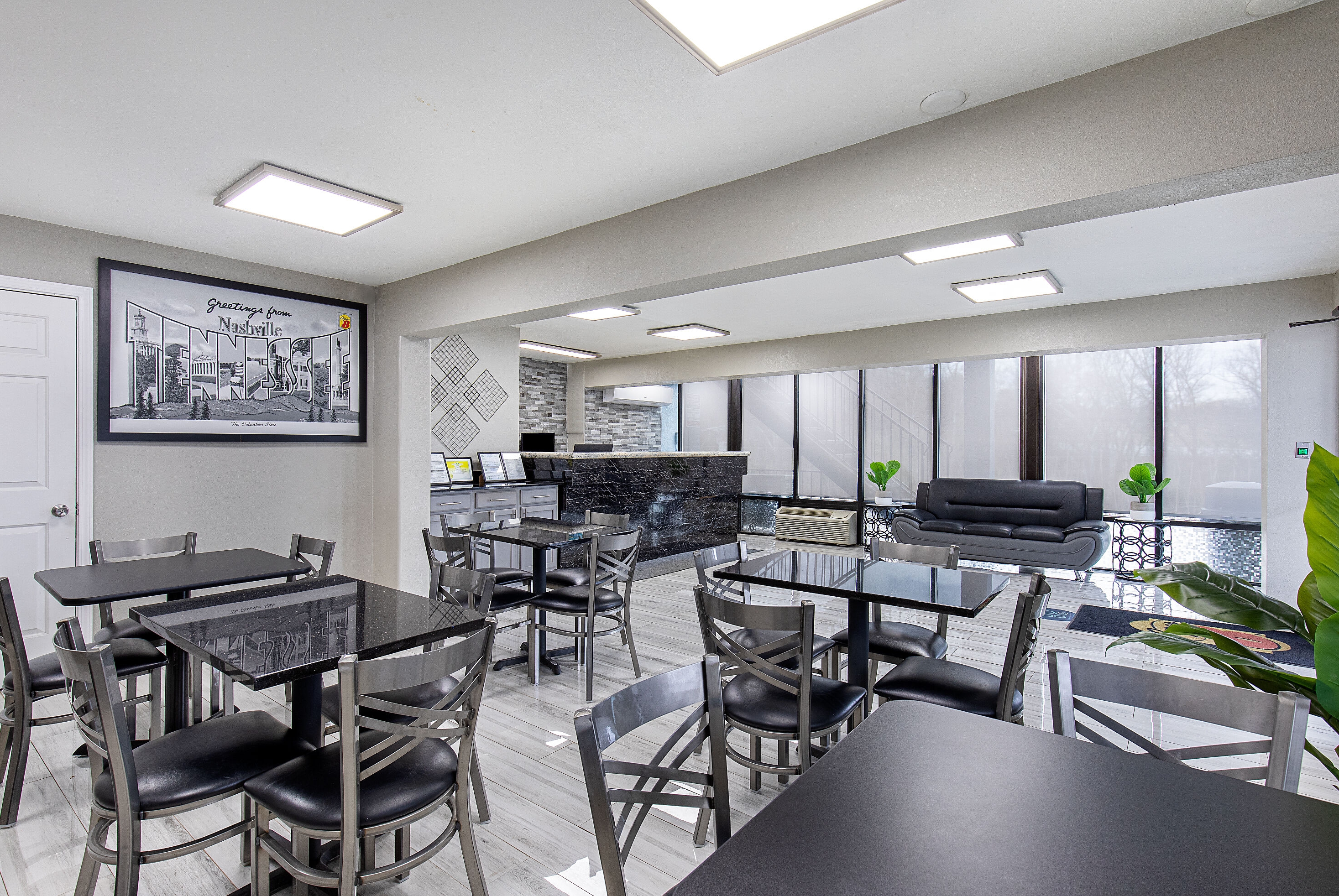 Free breakfast at Super 8 by Wyndham Nashville West in Nashville, Tennessee