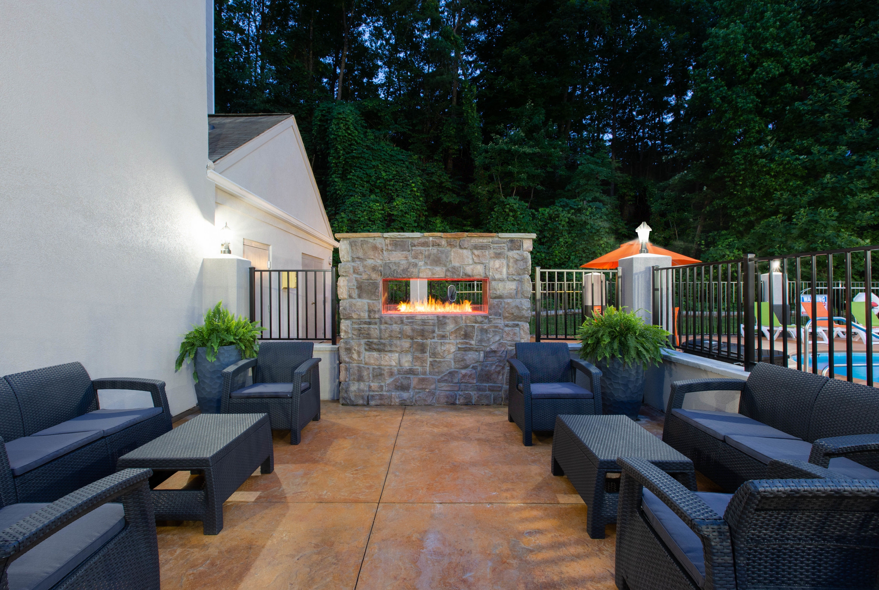 Firepit at Super 8 by Wyndham Pigeon Forge Dollywood Lane in Pigeon Forge, Tennessee