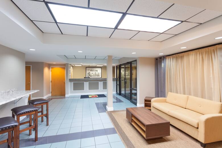 Super 8 Pigeon Forge-Emert St hotel lobby in Pigeon Forge, Tennessee