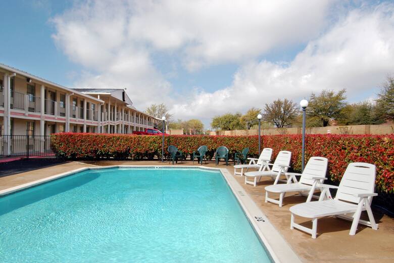 Pool at the Super 8 By The Galleria / North Dallas in Addison, Texas