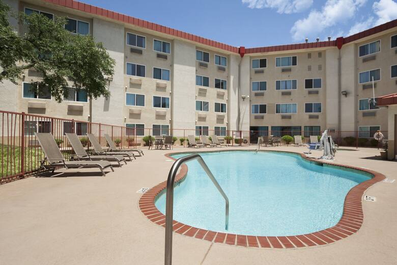 Pool at the Super 8 Austin North/University Area in Austin, Texas