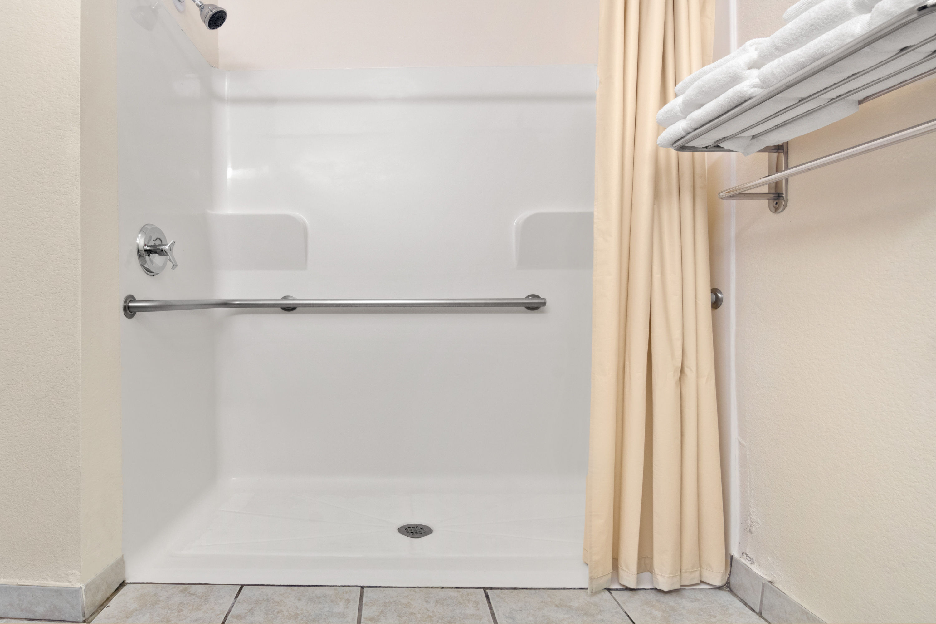 Guest room at the Super 8 by Wyndham Austin/Airport South in Austin, Texas