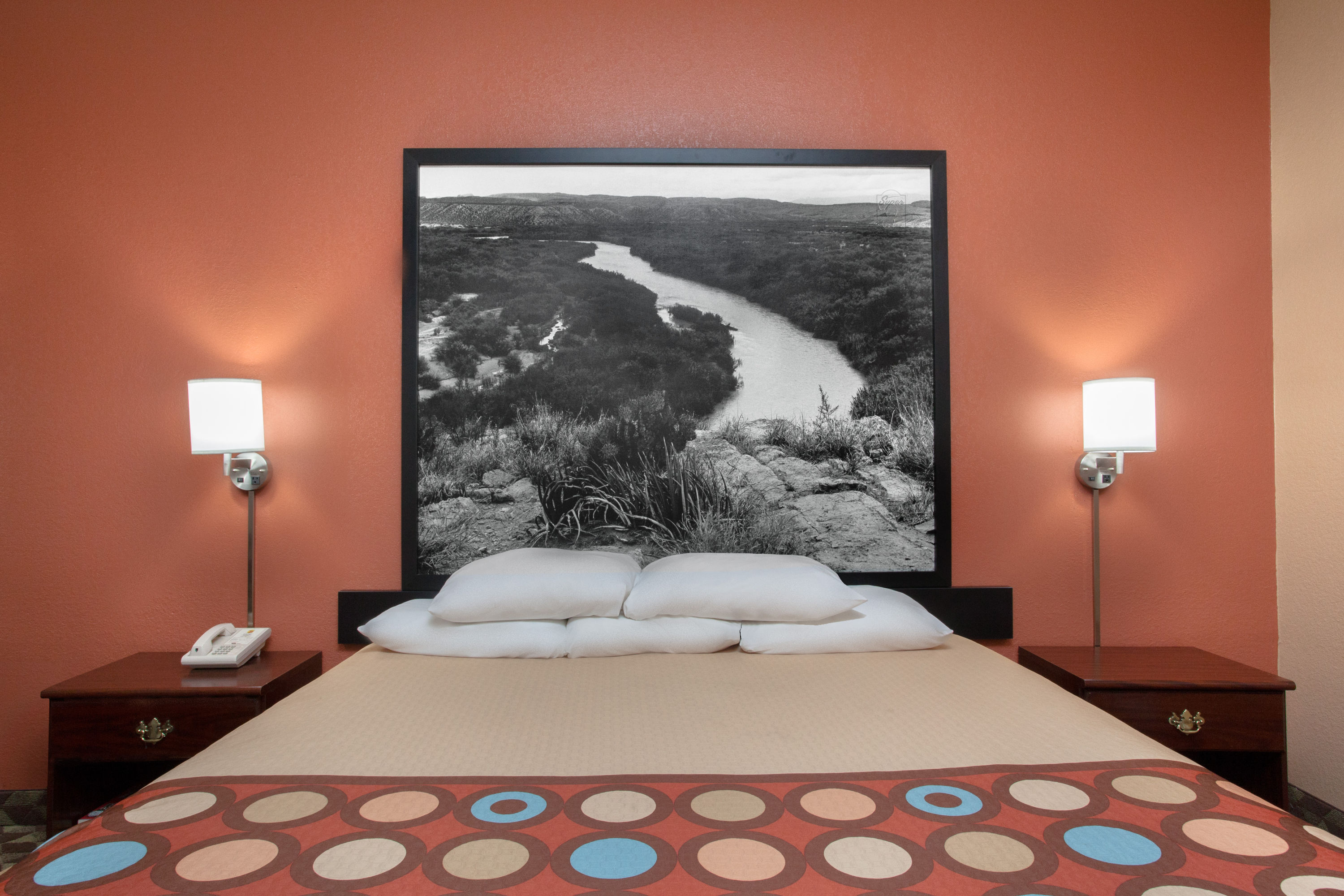 Guest room at the Super 8 by Wyndham Bastrop TX in Bastrop, Texas