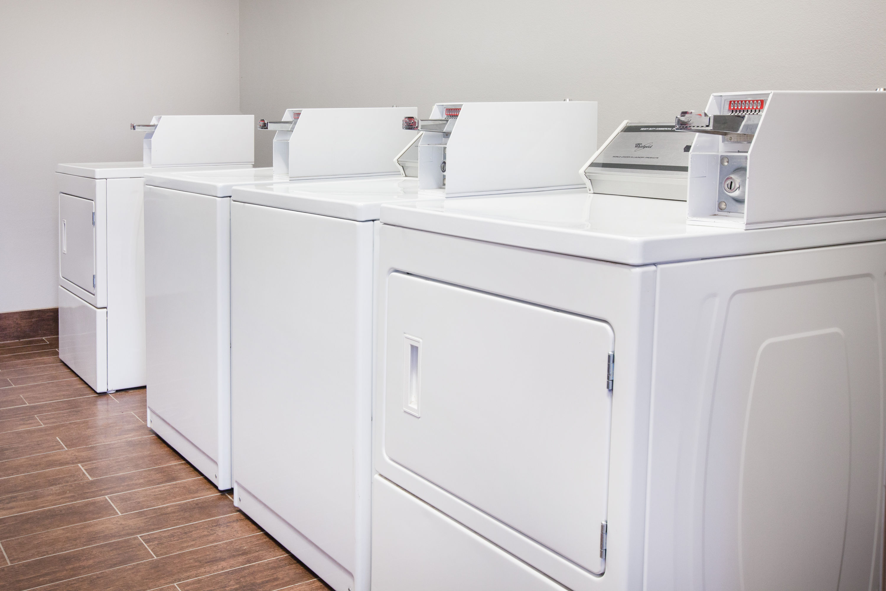 Laundry facilities at Super 8 by Wyndham Carthage TX in Carthage, Texas