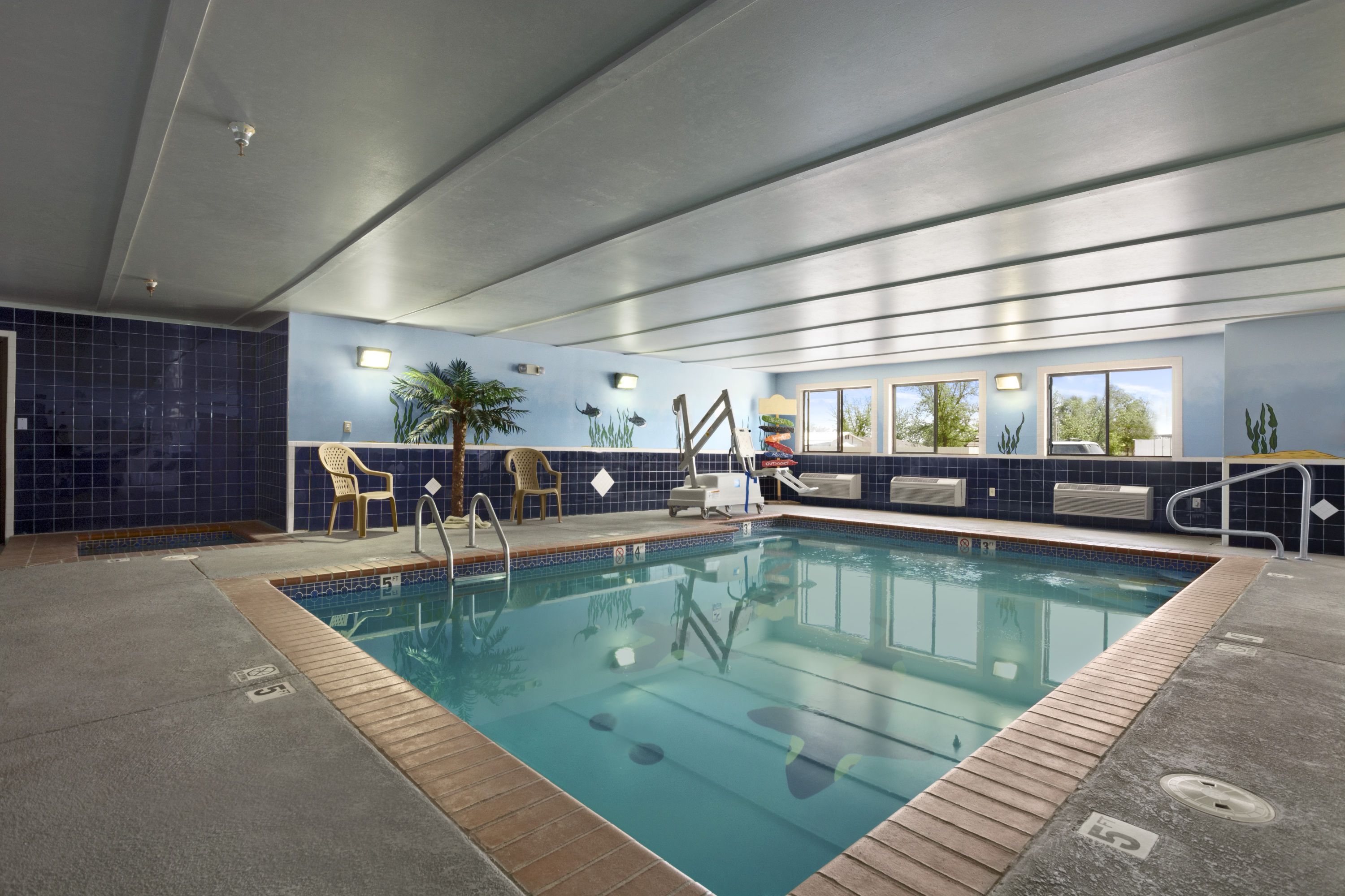 Pool at the Super 8 by Wyndham Childress in Childress, Texas