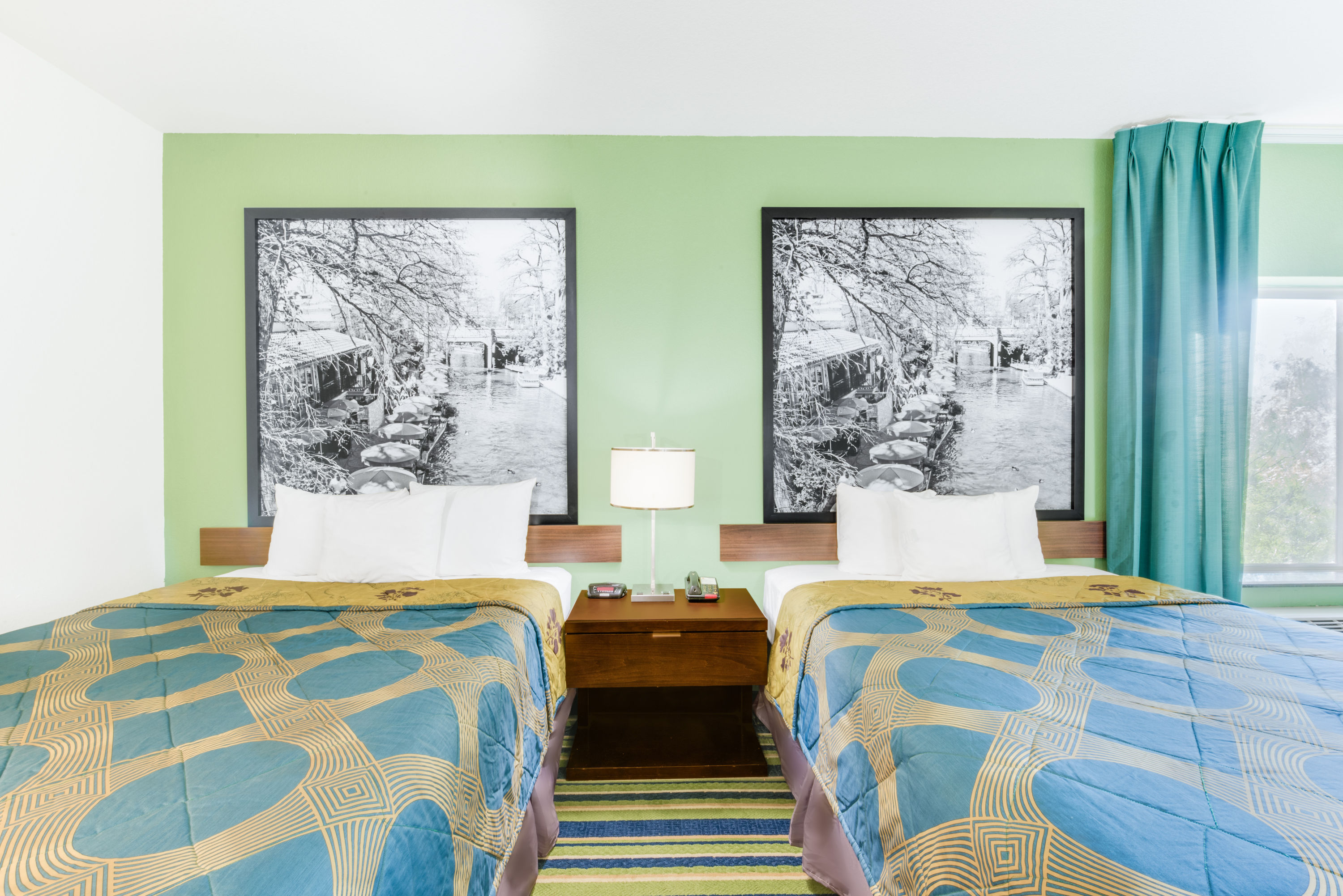 Guest room at the Super 8 by Wyndham Cotulla TX in Cotulla, Texas