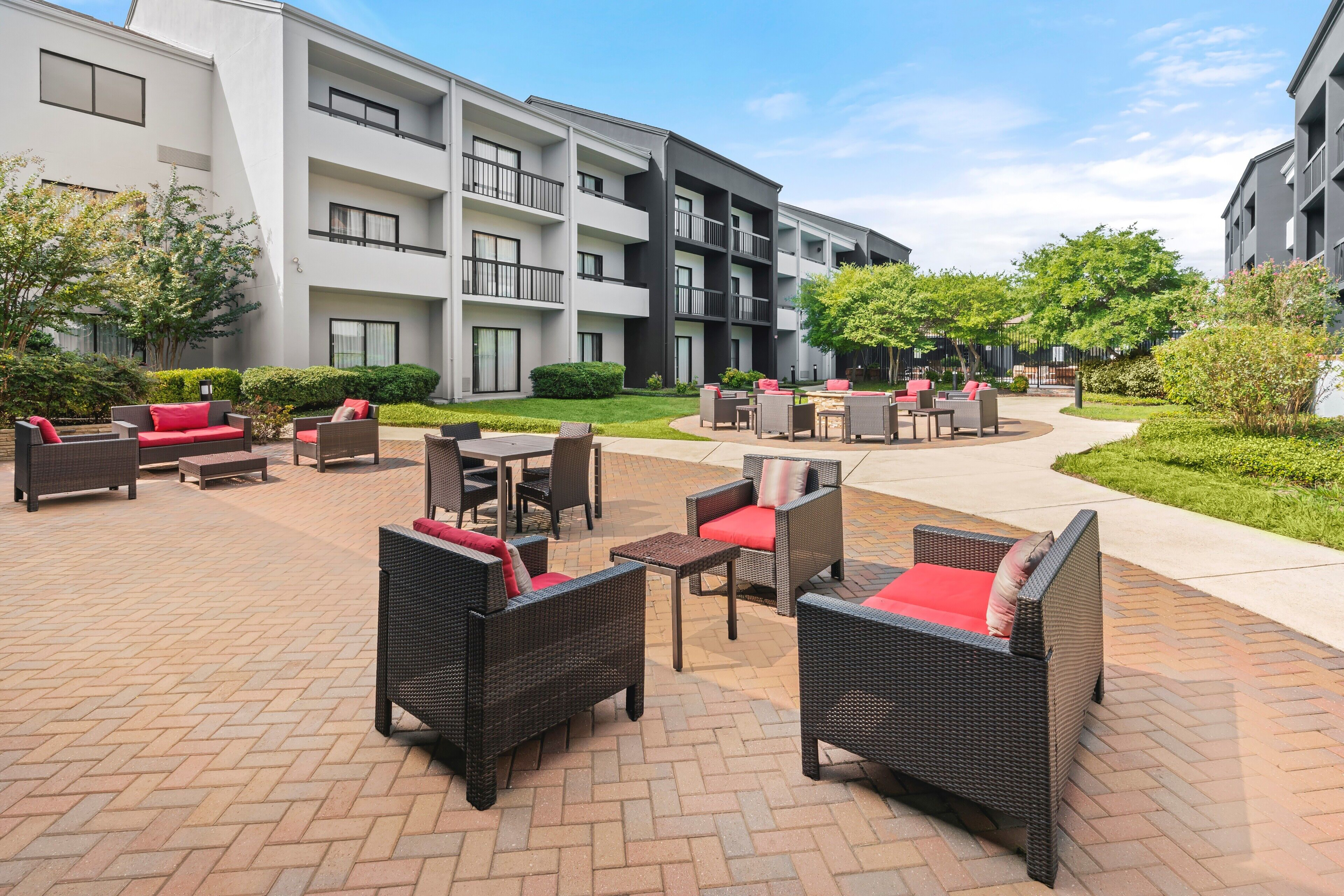 Courtyard at Super 8 by Wyndham Dallas Love Field Airport in Dallas, Texas