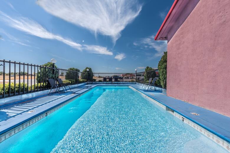 Pool at the Super 8 Eastland in Eastland, Texas
