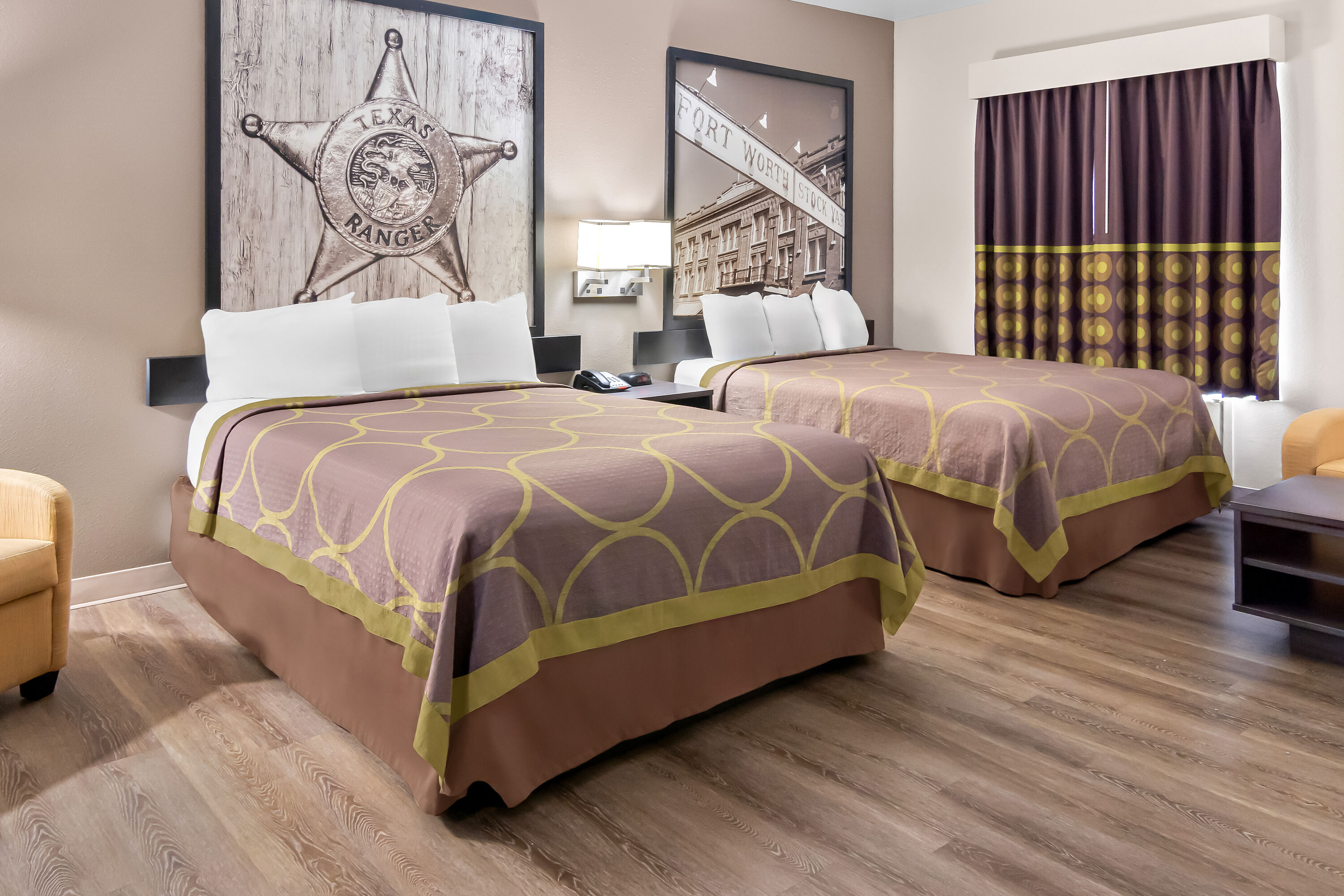 Super 8 by Wyndham Fort Worth Stockyards suite in Fort Worth, Texas