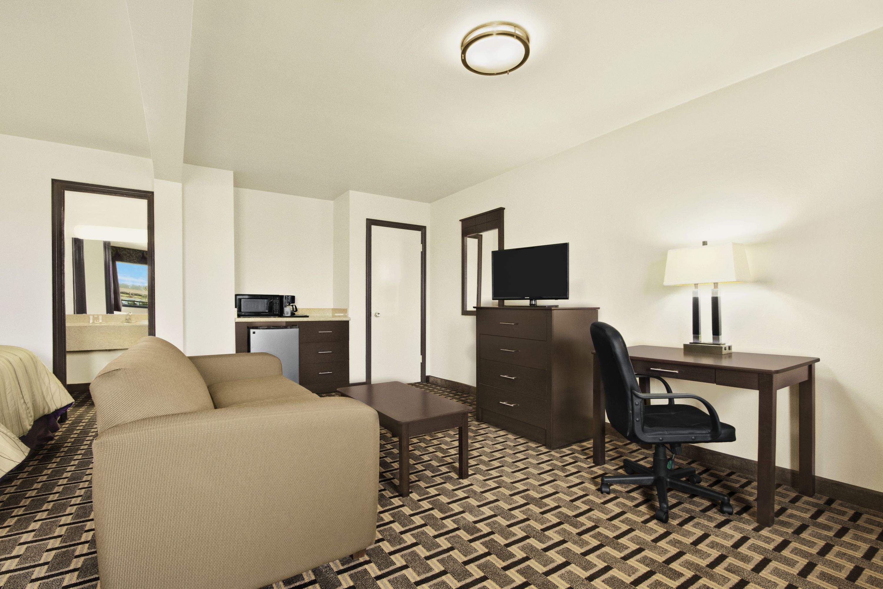 Super 8 by Wyndham Fort Worth TX suite in Fort Worth, Texas