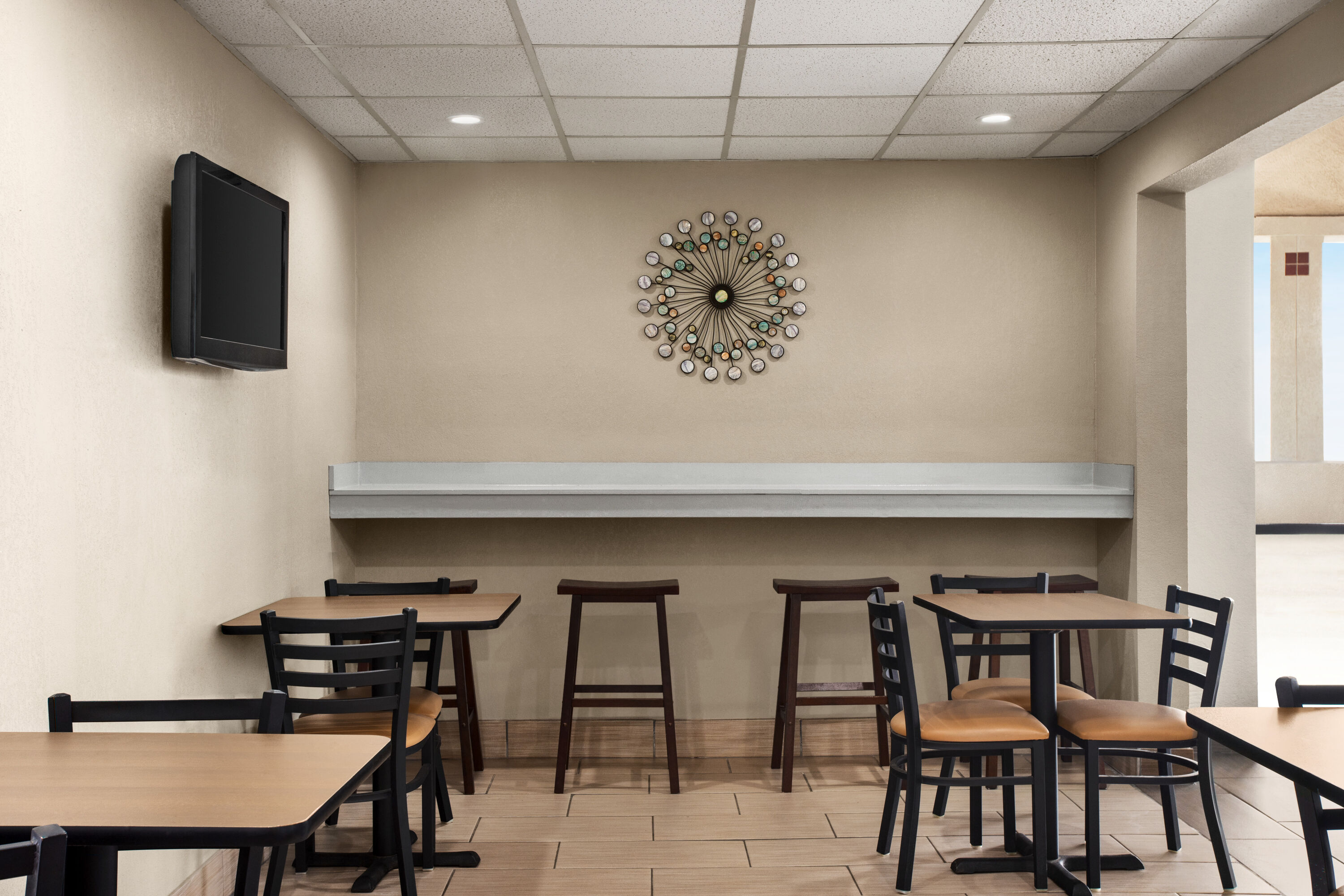 Free breakfast at Super 8 by Wyndham Gainesville TX in Gainesville, Texas