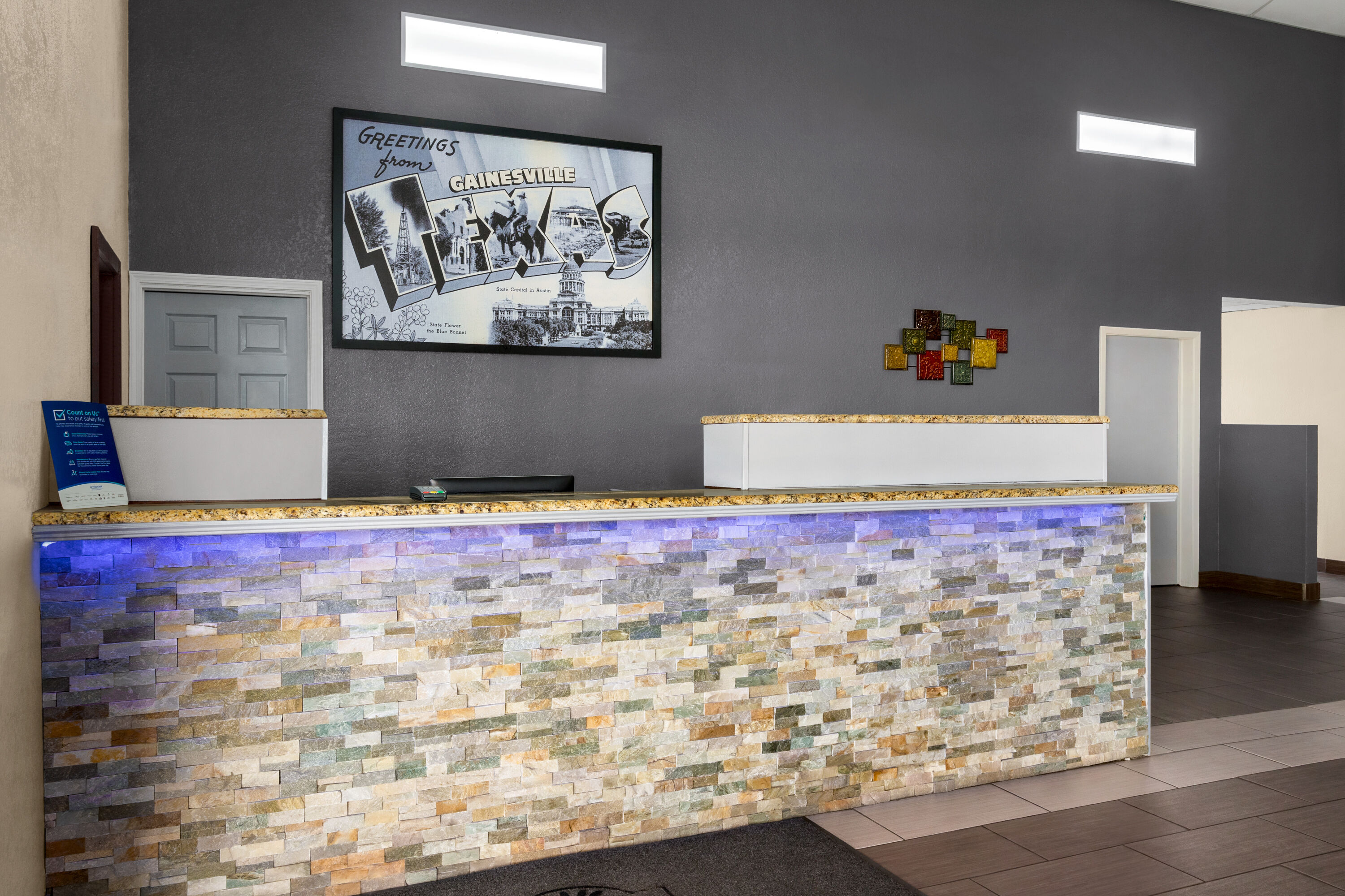 Super 8 by Wyndham Gainesville TX reception in Gainesville, Texas