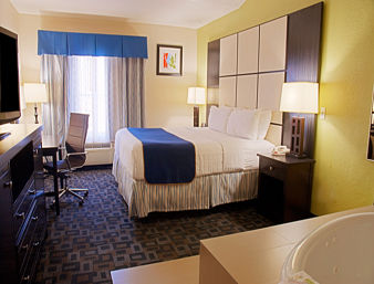 Guest room at the Super 8 by Wyndham Irving/DFW Apt/North in Irving, Texas