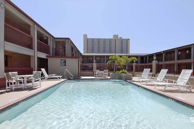 Pool at the Super 8 Laredo in Laredo, Texas