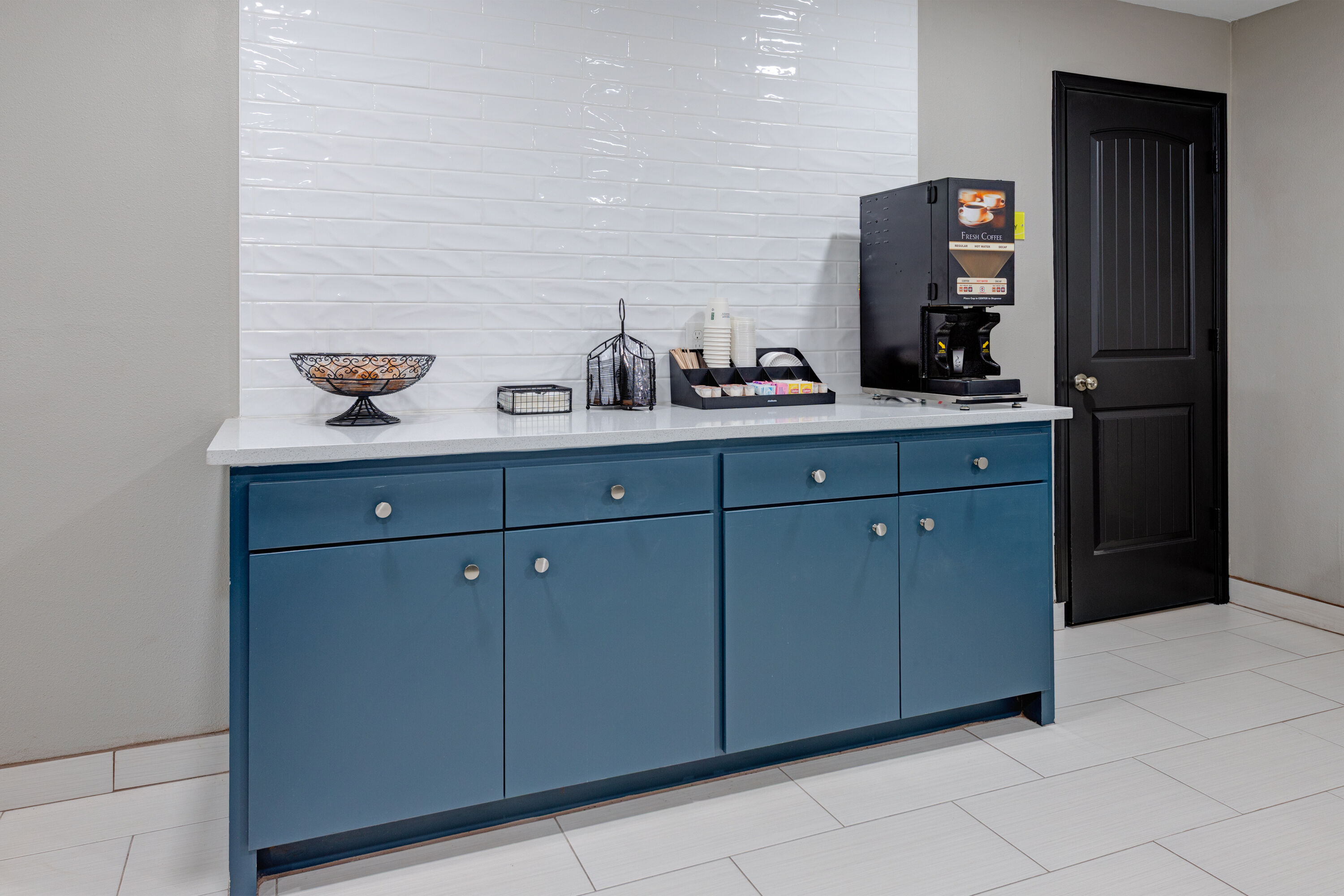 Free breakfast at Super 8 by Wyndham Lubbock Airport in Lubbock, Texas