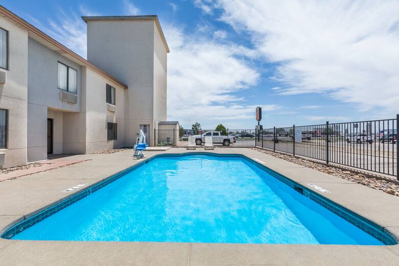 Pool at the Super 8 Midland in Midland, Texas