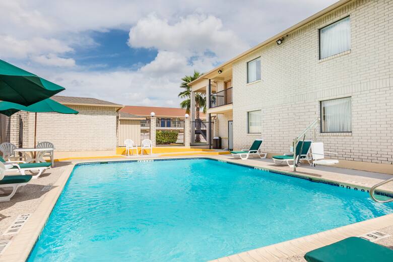 Pool at the Super 8 - San Antonio at I-10 in San Antonio, Texas