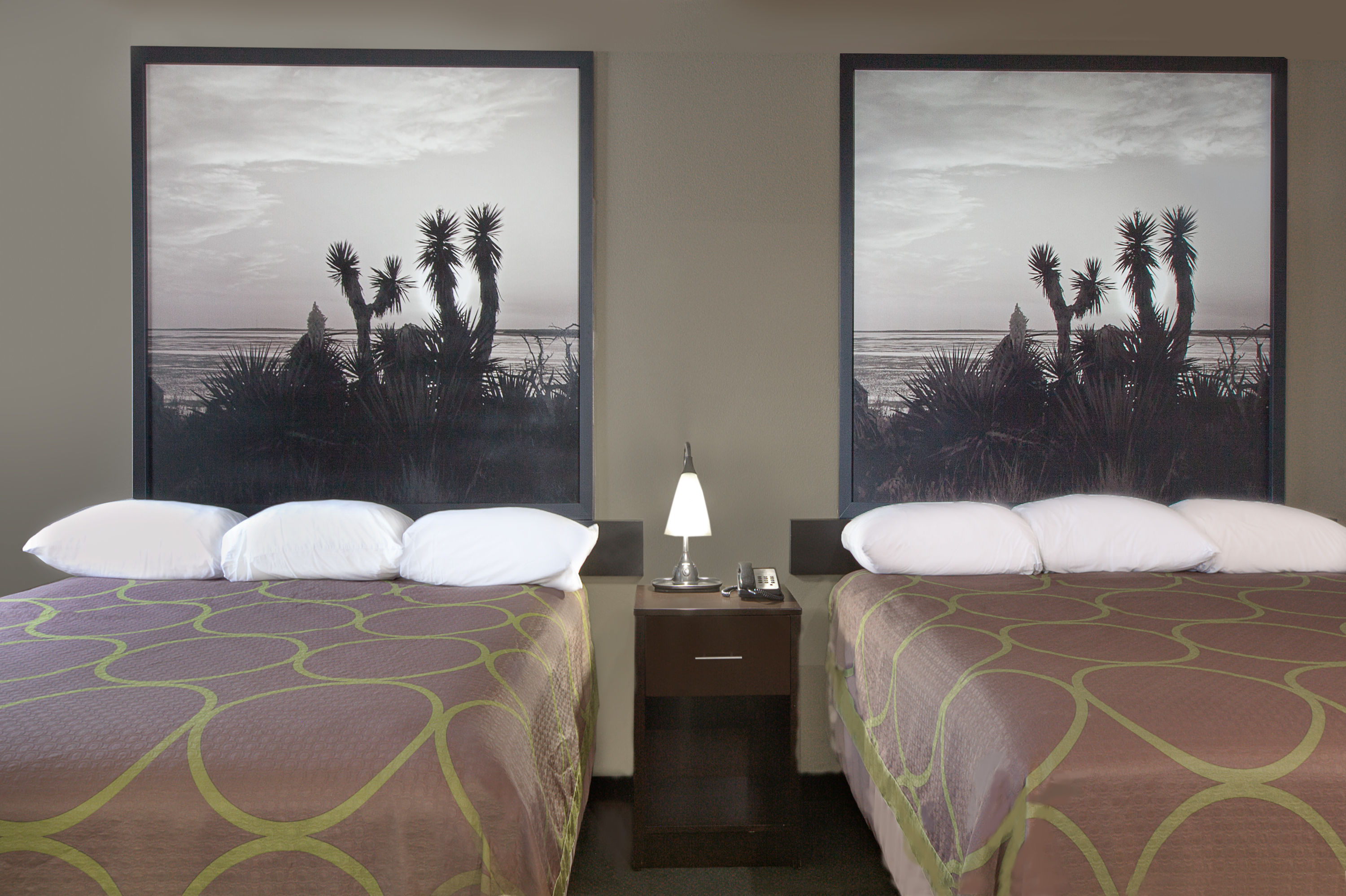 Guest room at the Super 8 by Wyndham Victoria/North/Mall Area in Victoria, Texas