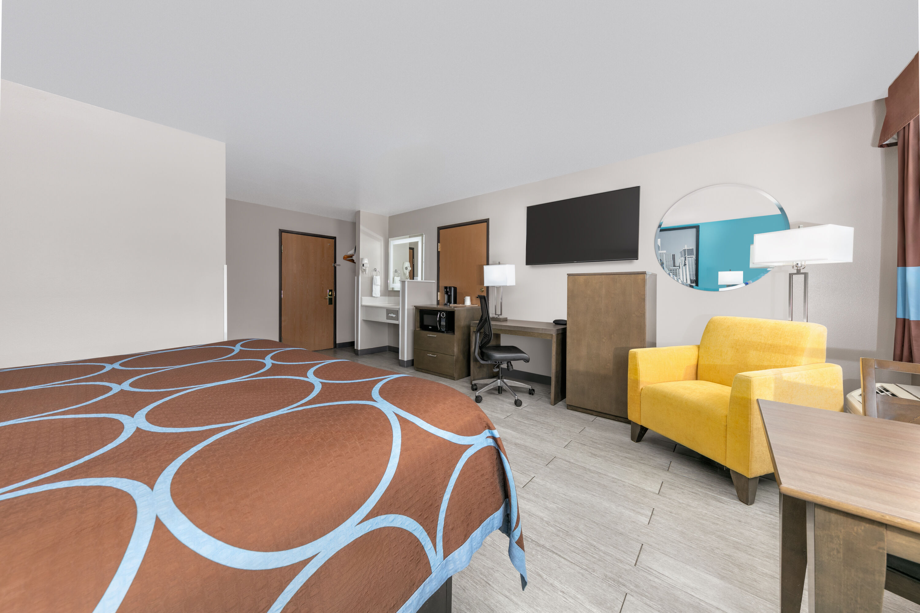 Super 8 by Wyndham Waxahachie TX suite in Waxahachie, Texas